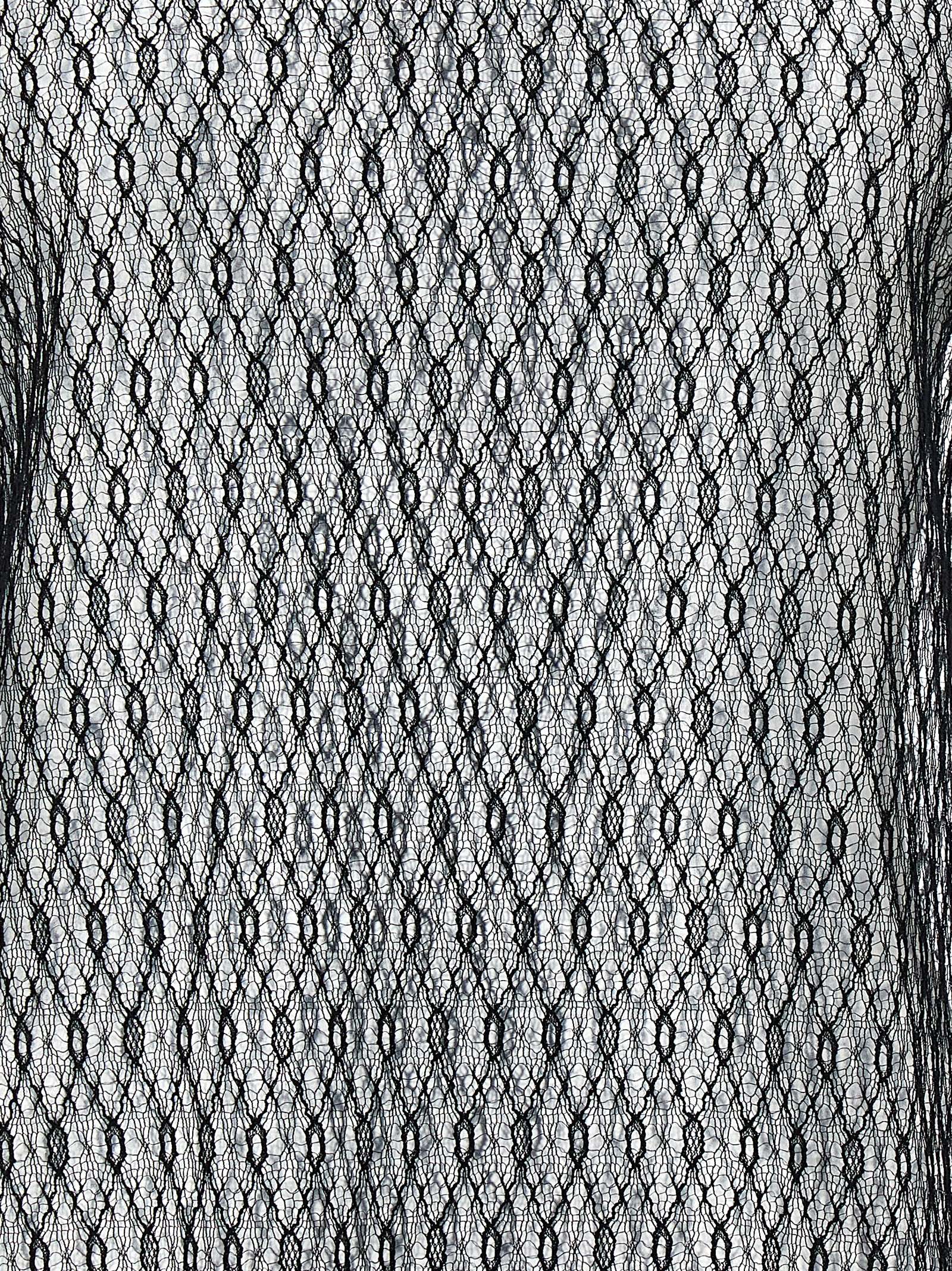 DOLCE & GABBANA MESH BLOUSE