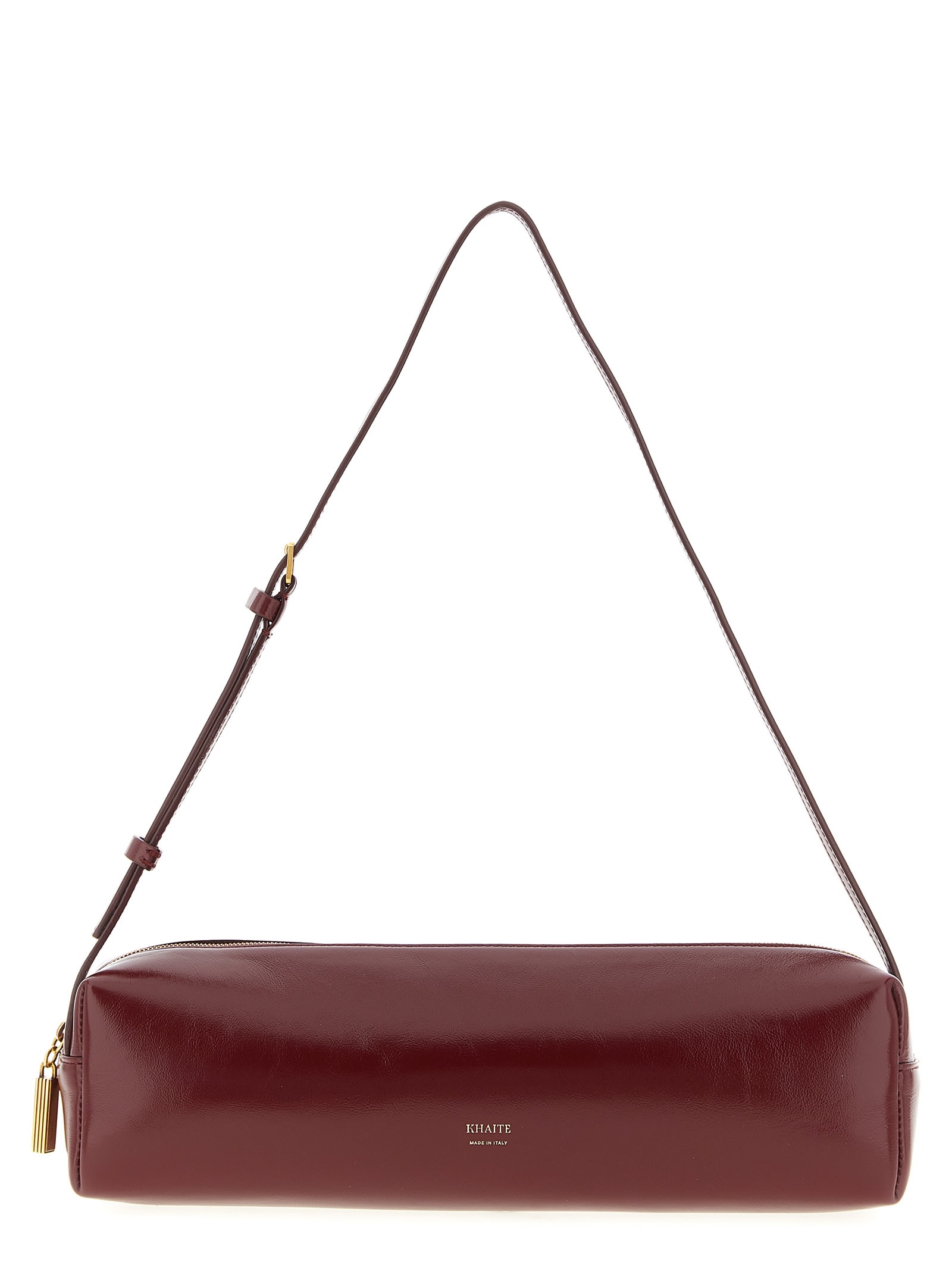 Khaite Kye Shoulder Bag In Burgundy