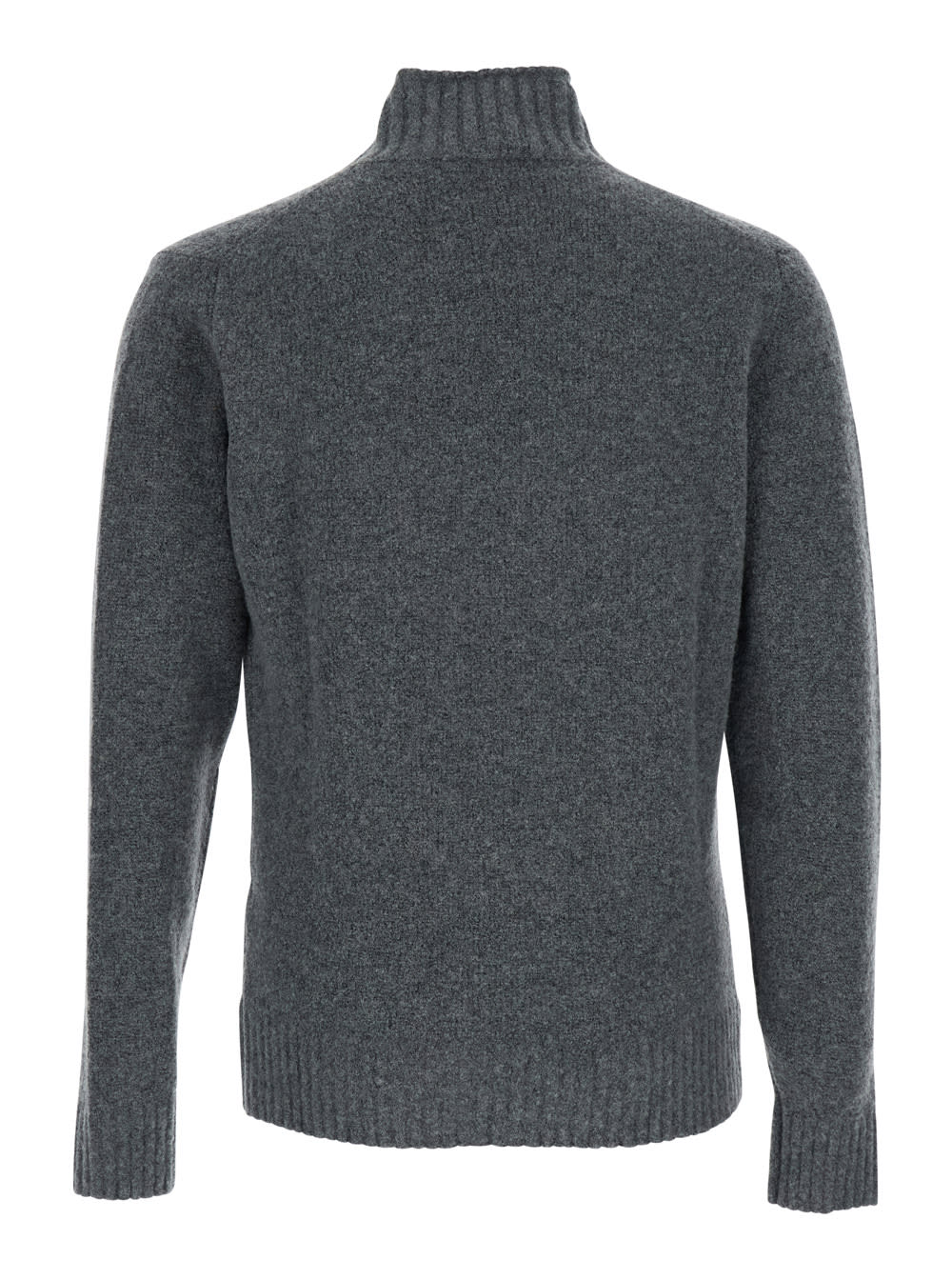 Kangra Cashmere Collo Cratere Finezza 5gg In Gray