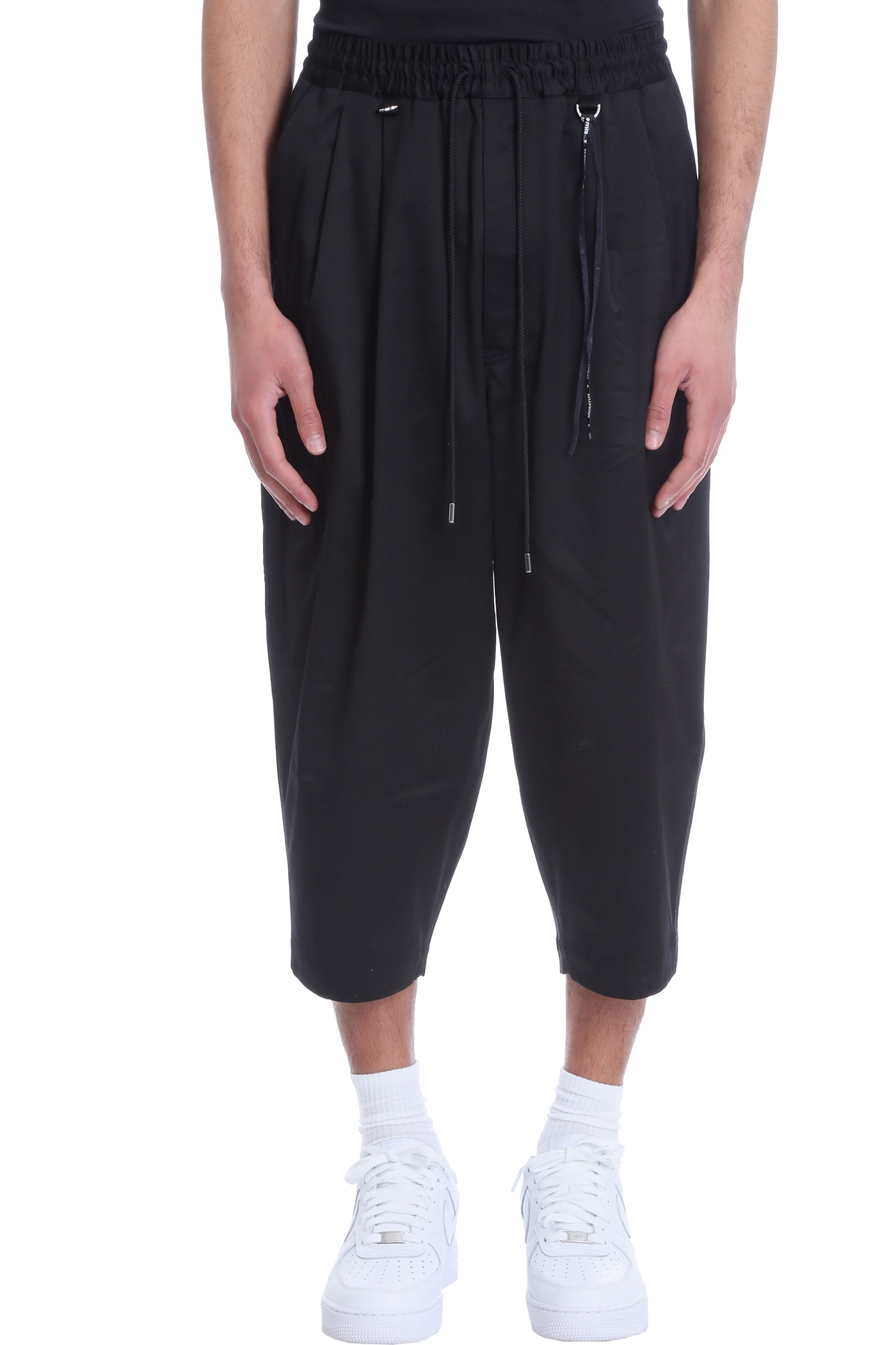 Mastermind Japan Trousers In Black Cotton