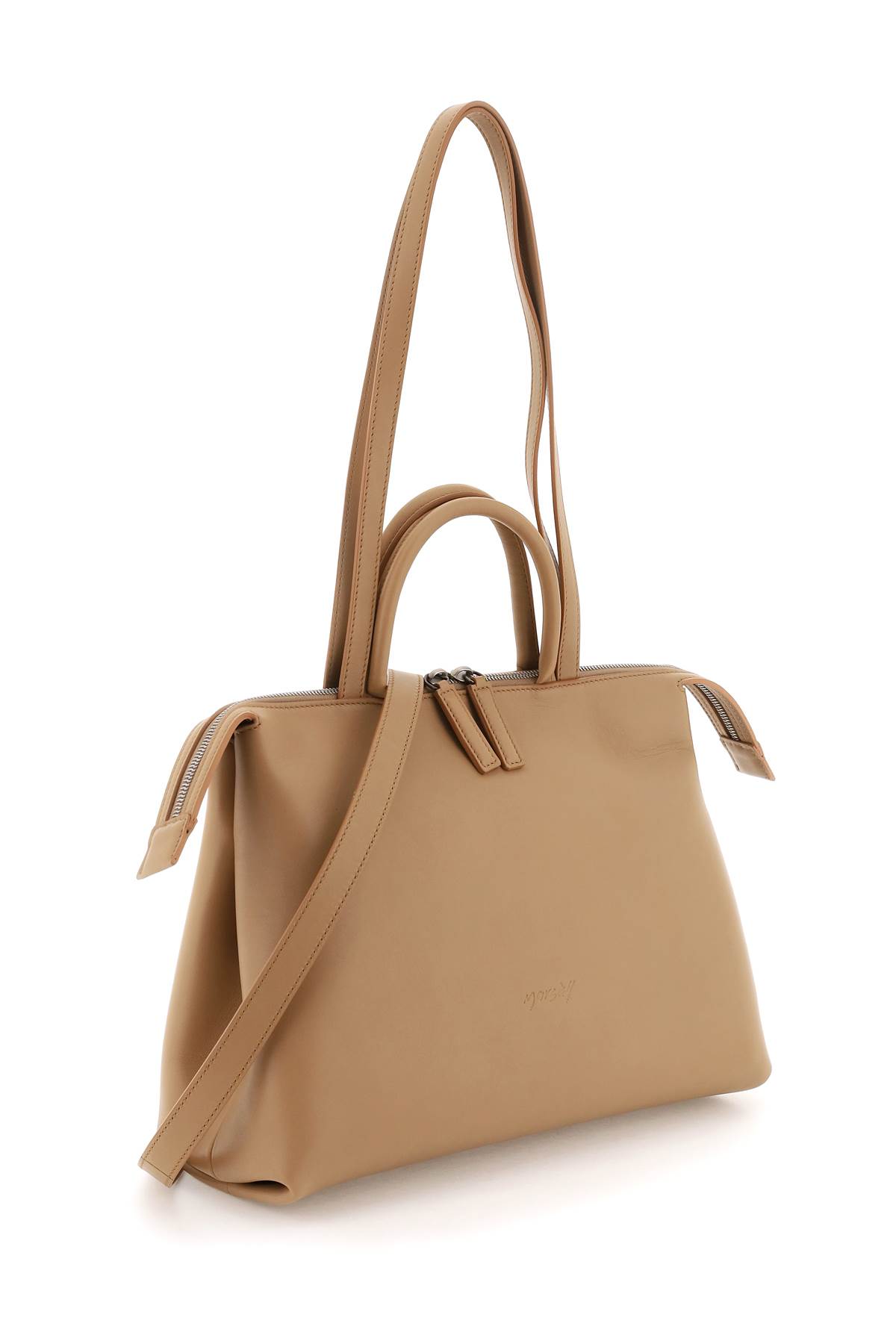 Shop Marsèll 4 Dritta Shoulder Bag In Nocciola (brown)