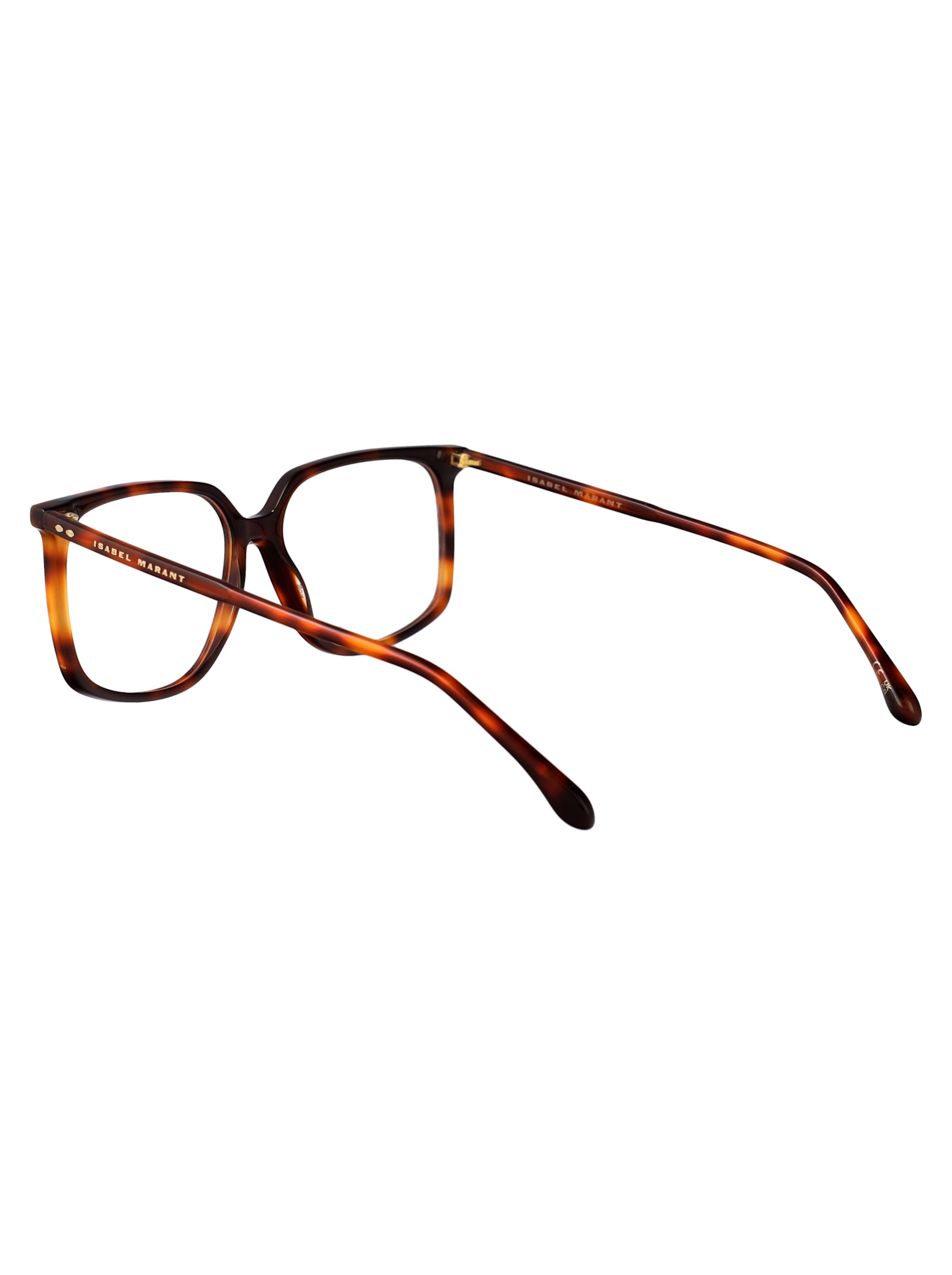 Isabel Marant Geometric Flat Mirror In Brown