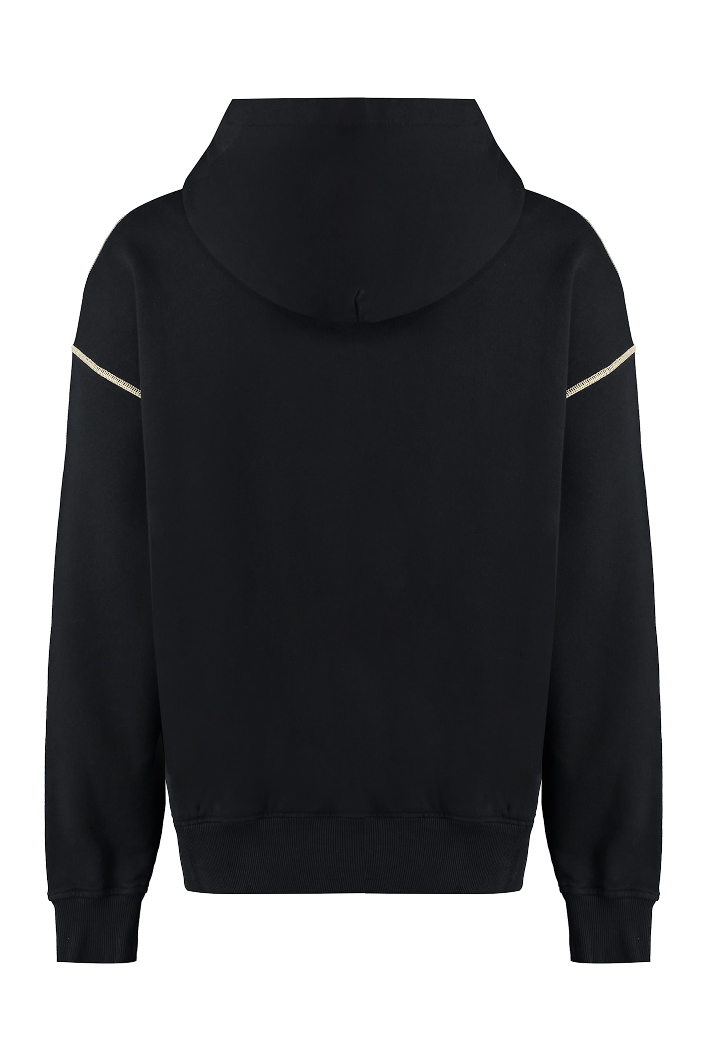 Shop Dolce & Gabbana Cotton Hoodie In Black