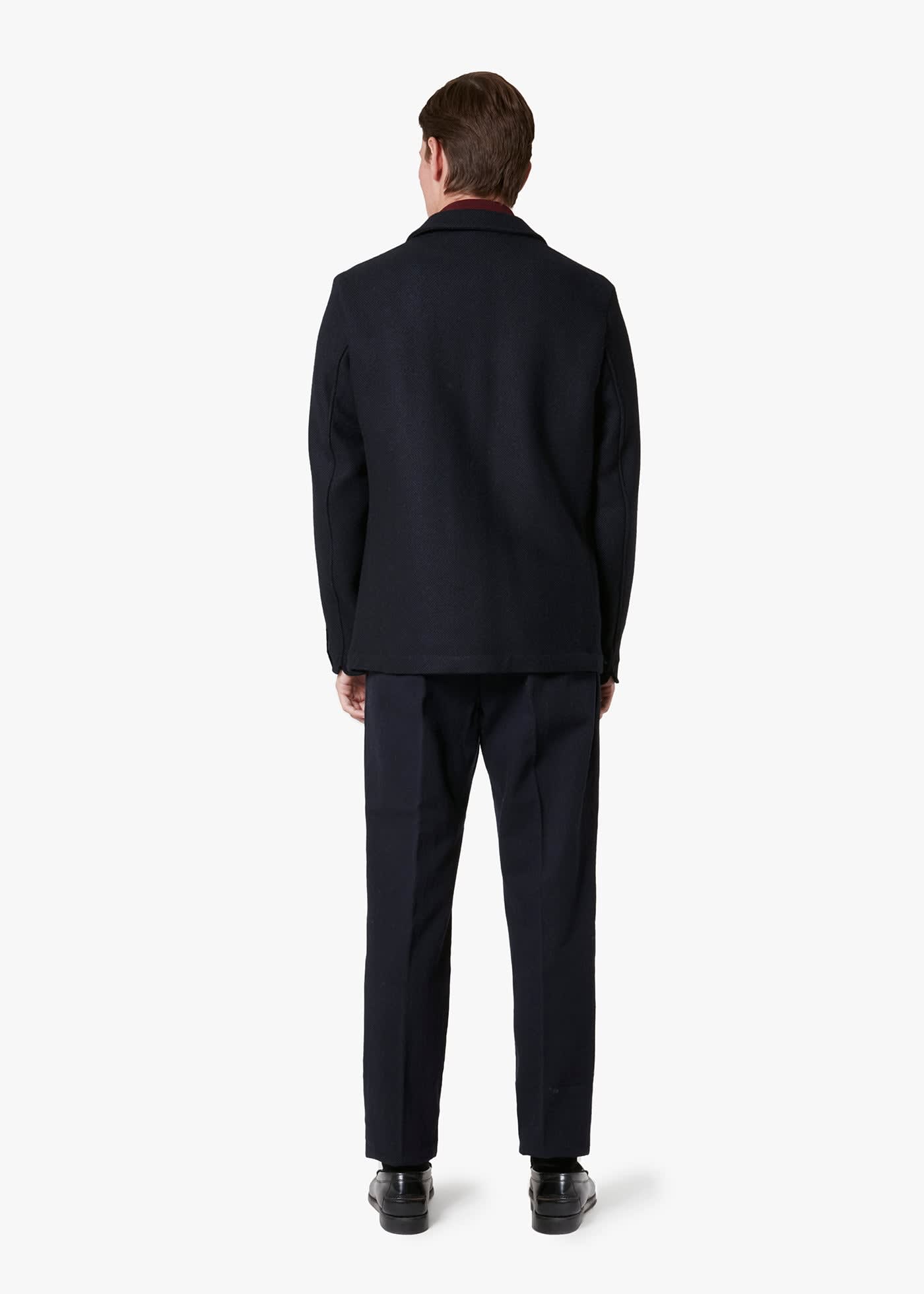 Doppiaa Aalbion Jacket With Shirt Collar