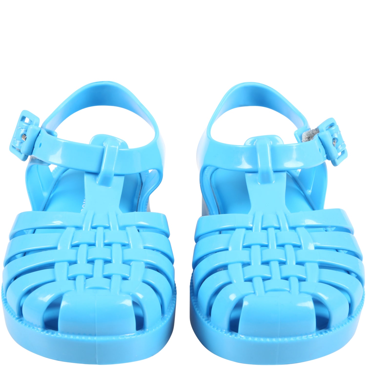 Shop Melissa Azure Sandals For Kids In Light Blue