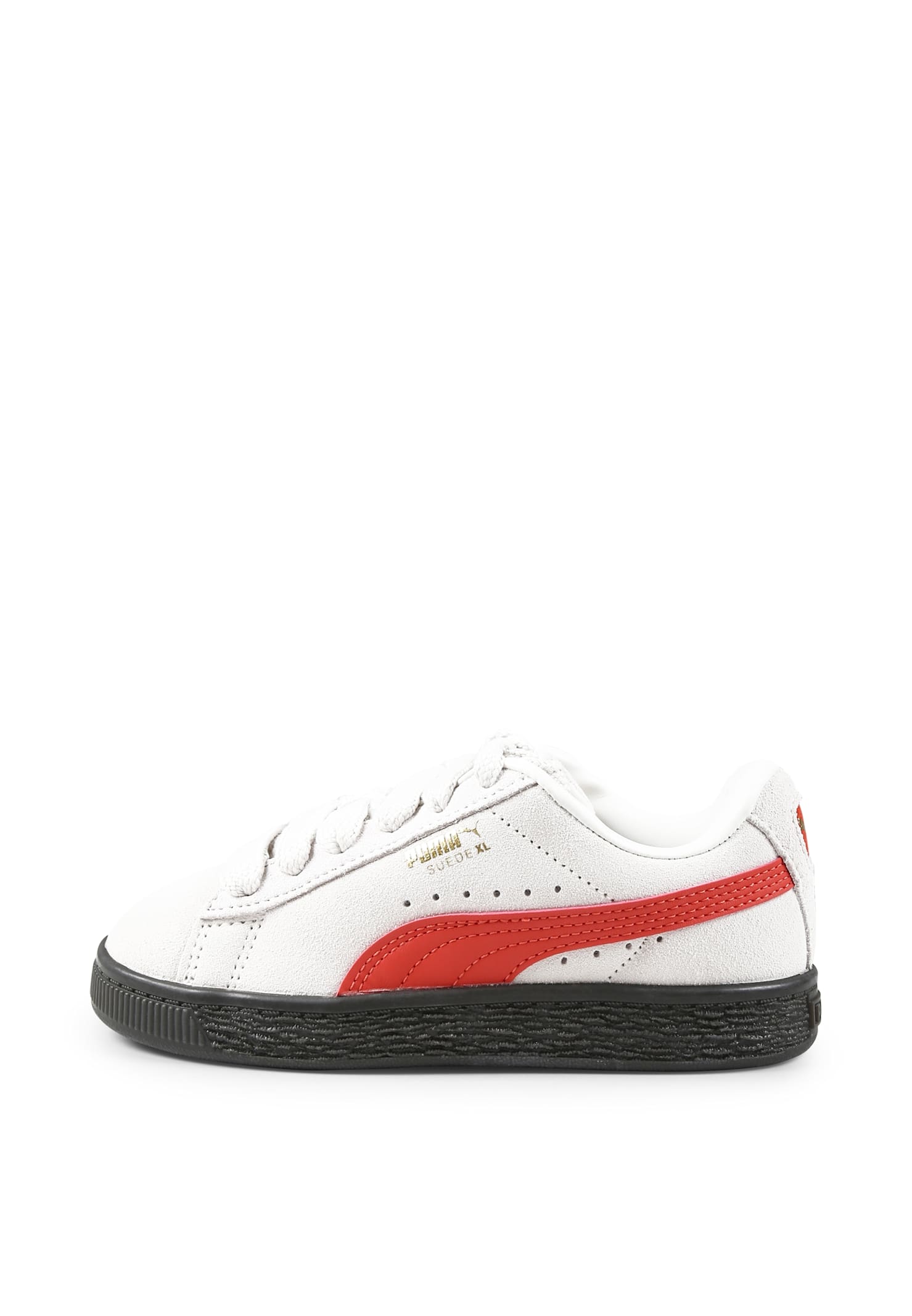 Puma Grey Sneakers For Kids In Gray