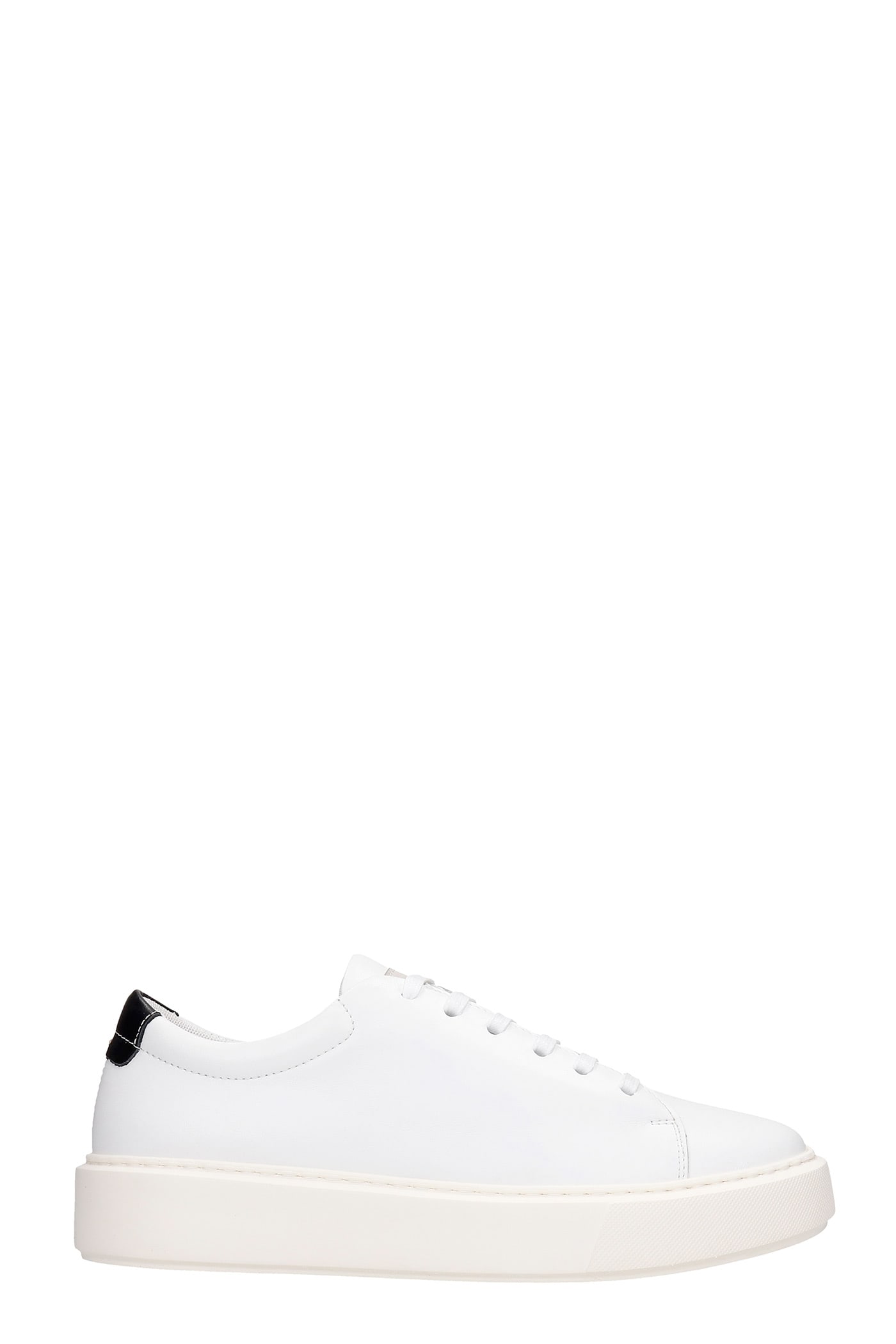 Low Brand Shelby Sneakers In White Leather