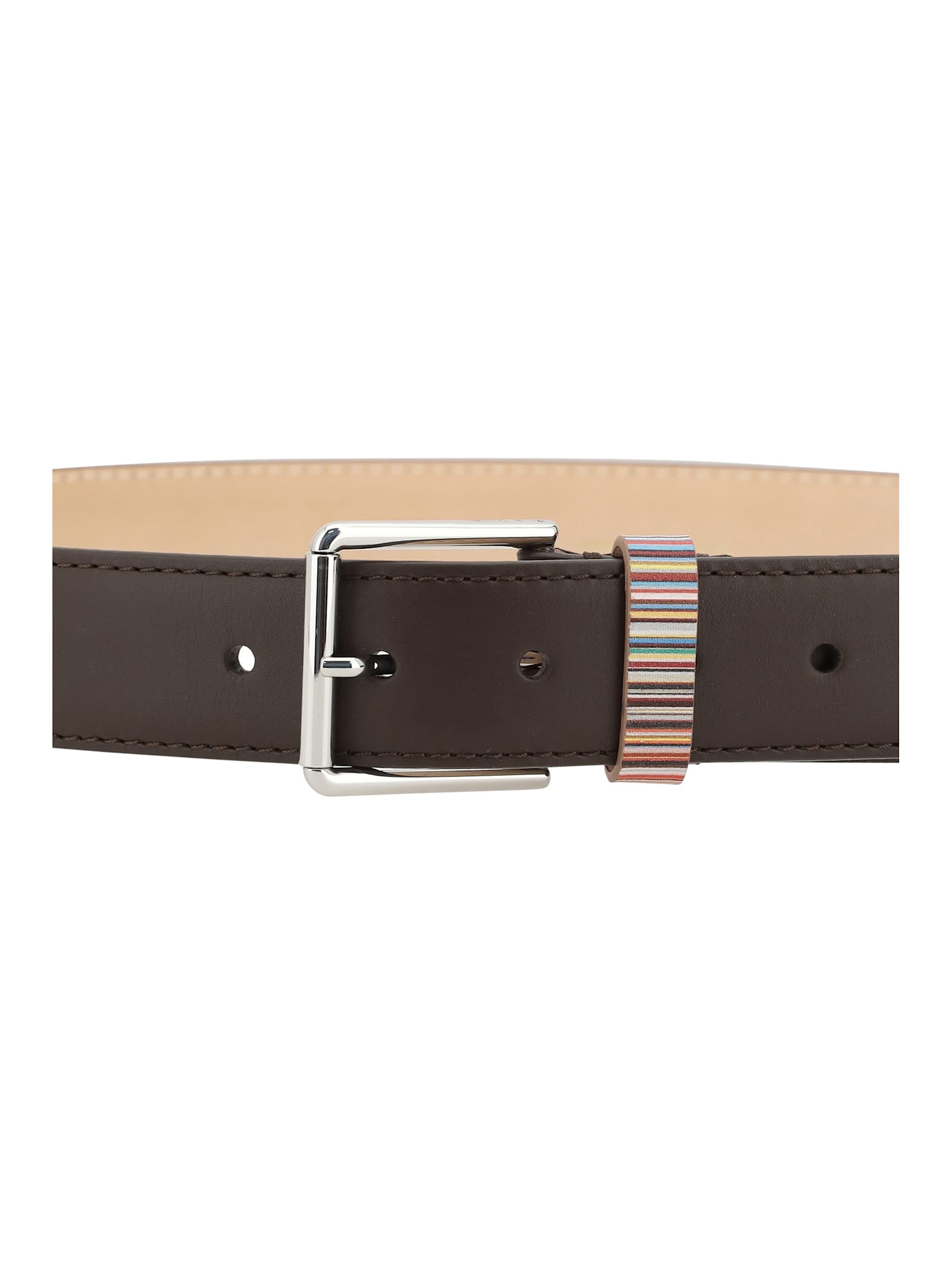 PAUL SMITH ICONIC STRIPES BELT