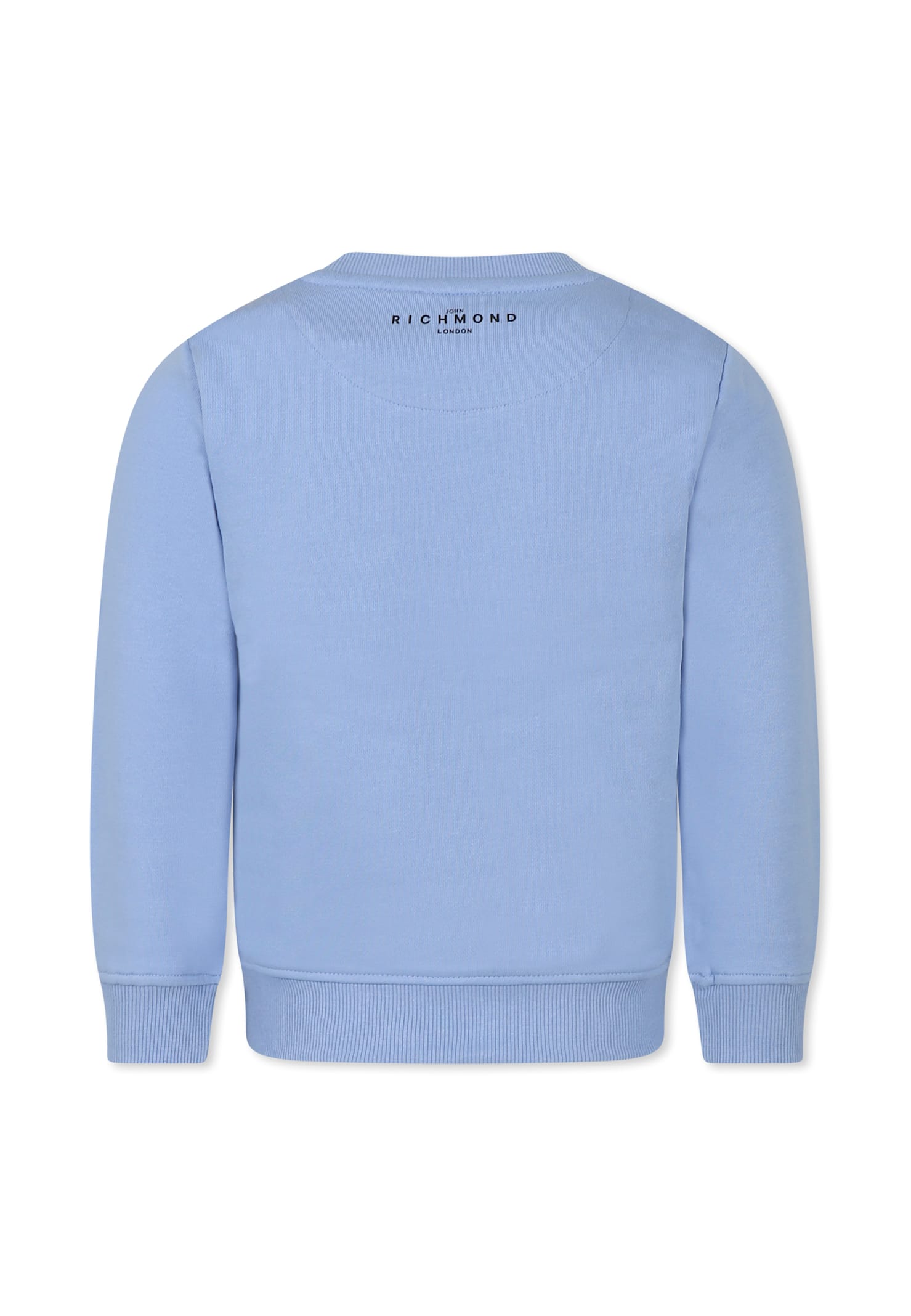 Richmond Blue Sweatshirt For Boy With Logo In Blue