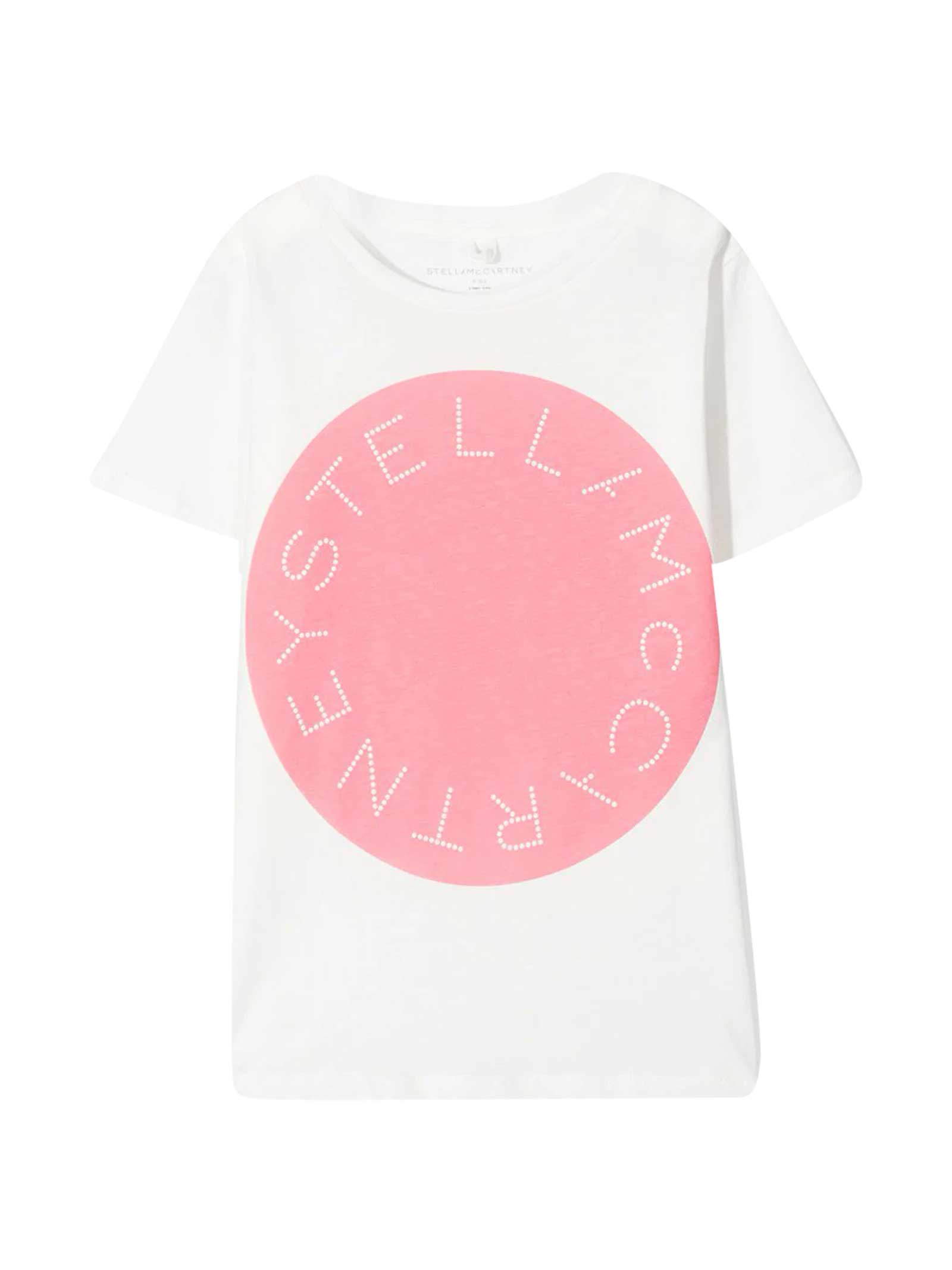 Shop Stella Mccartney White T-shirt In Bianco