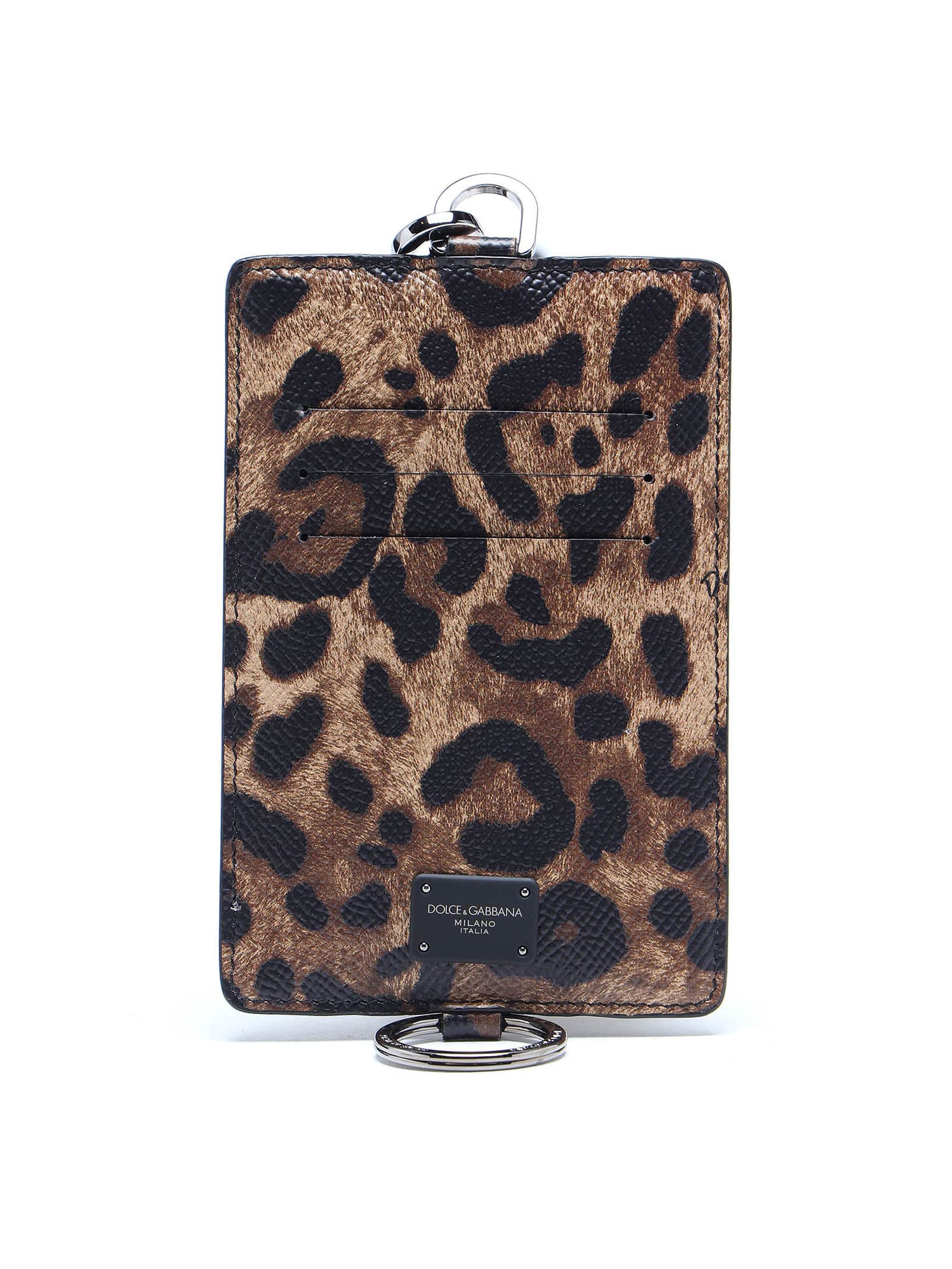 Dolce & Gabbana Leopard Print Crossbody Bag In M Leo