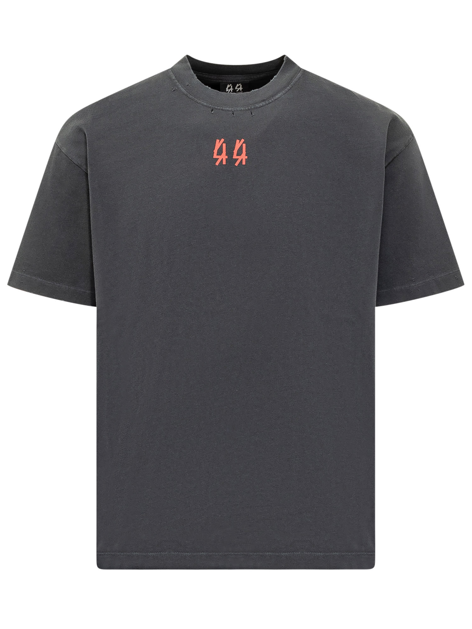 Shop 44 Label Group T-shirt With Print In Black Vintage Leid