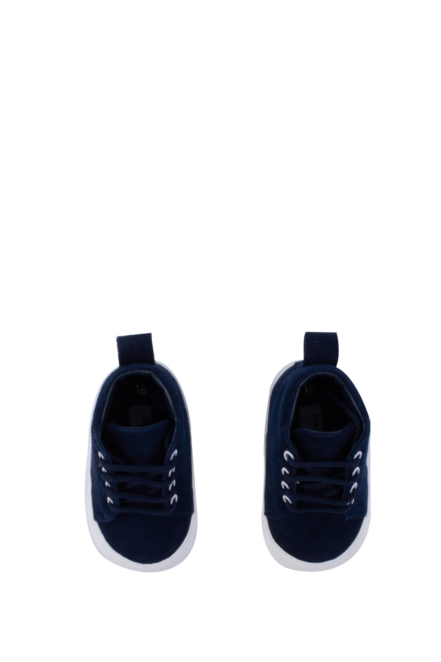 Shop Dolce & Gabbana Suede Sneakers With Dg Logo Embroidery In Blue