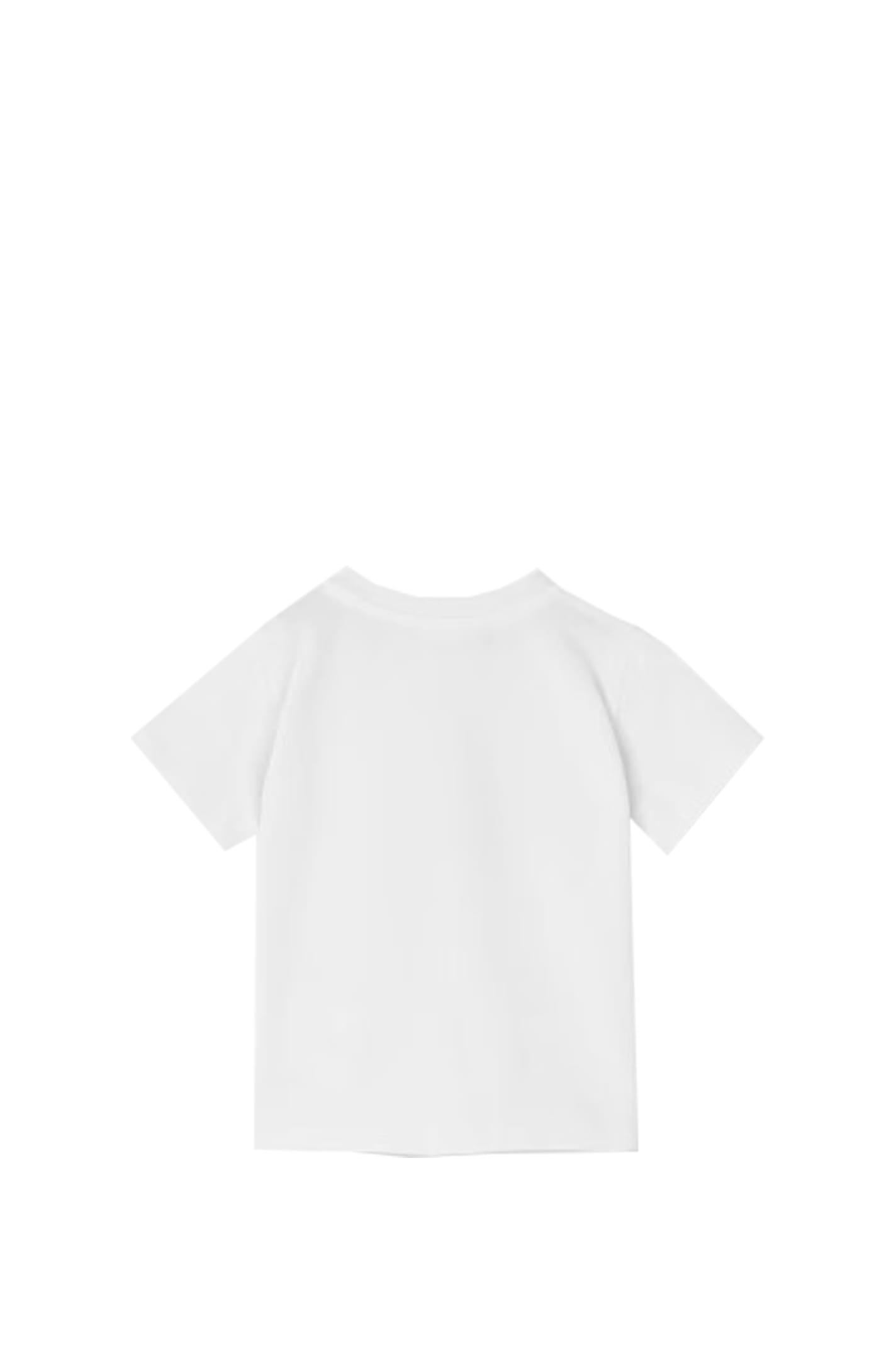 Shop Versace Cartouche T-shirt In White