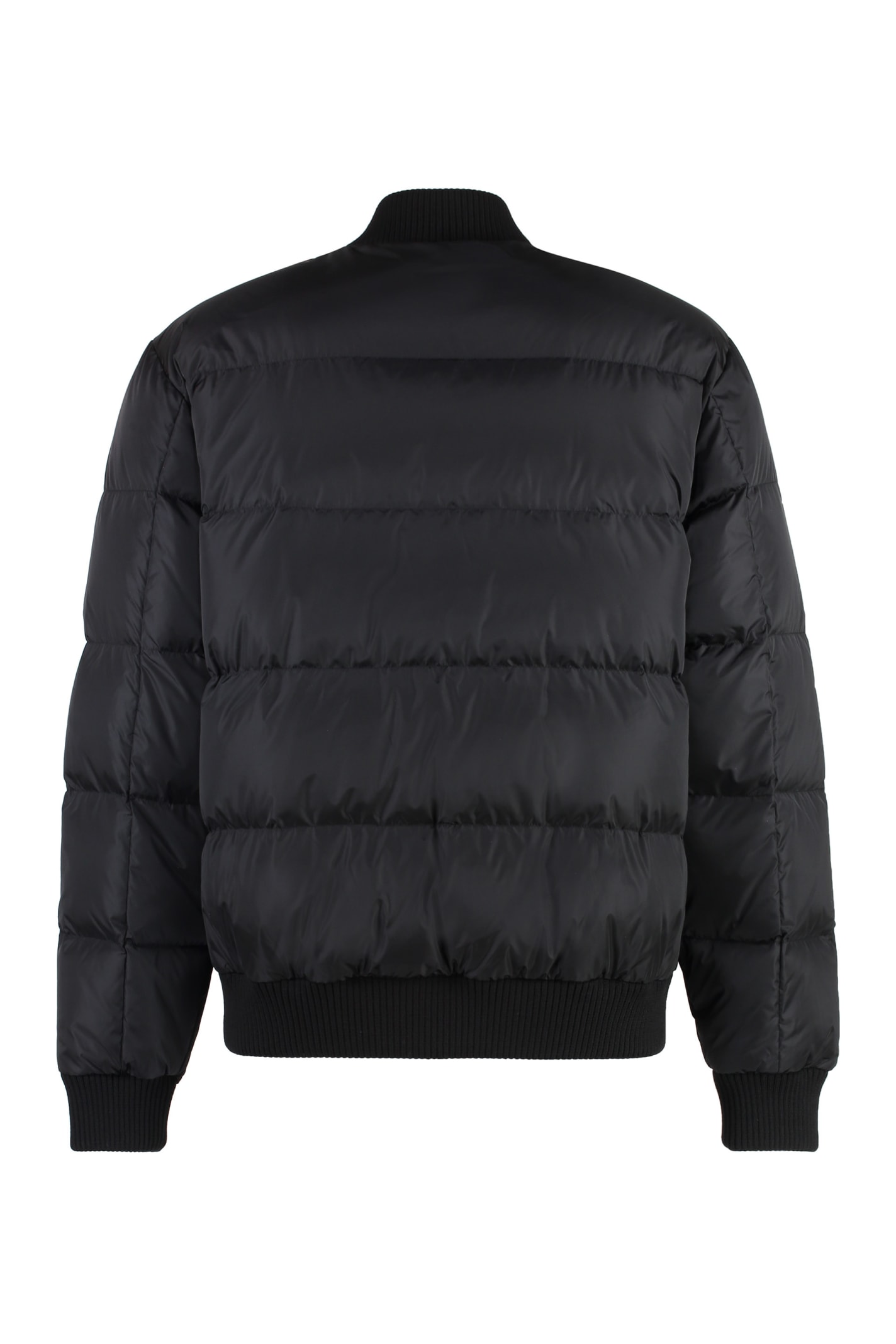 Shop Dsquared2 Padded Bomber Jacket In Black