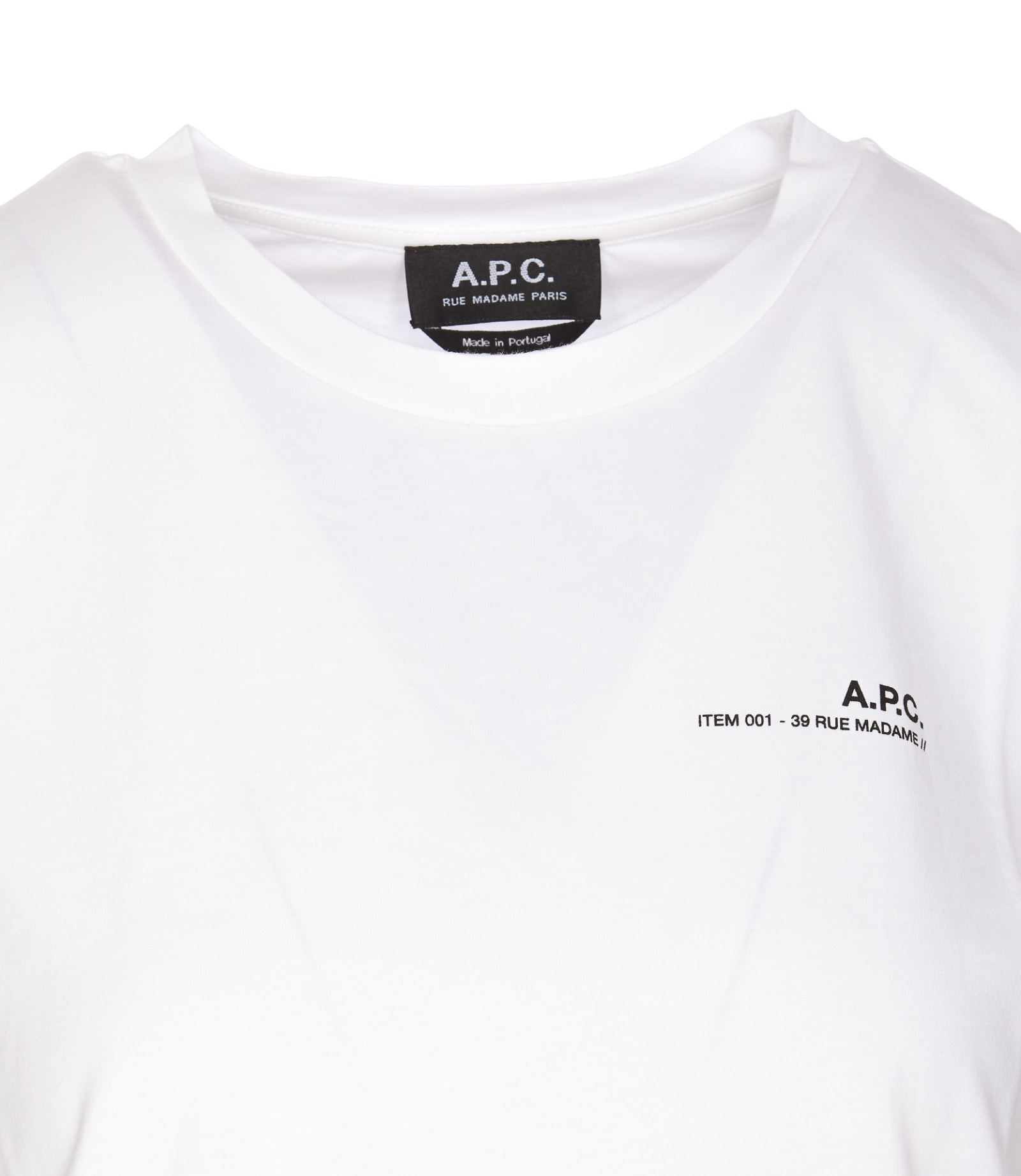 Shop Apc Item T-shirt In White