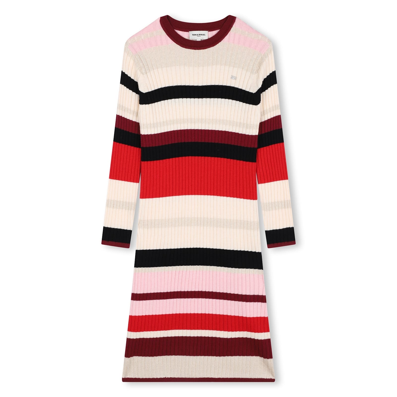 Sonia Rykiel Kids' Abito A Coste In Multicolor