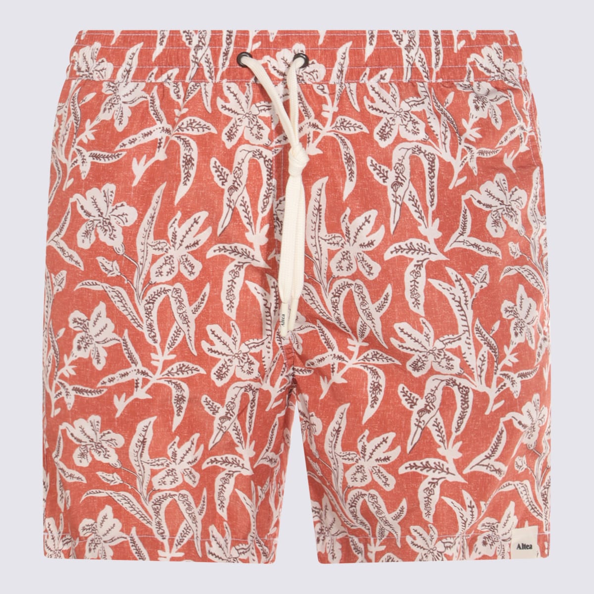 Orange And Multicolor Beachwear
