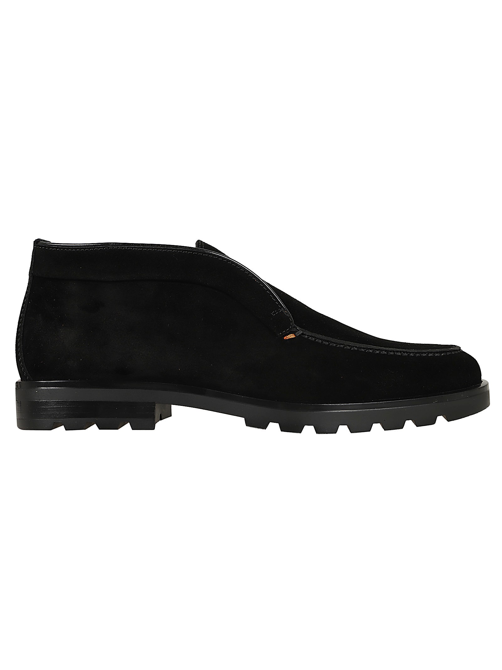 Shop Santoni Rock Men Shoes In Black