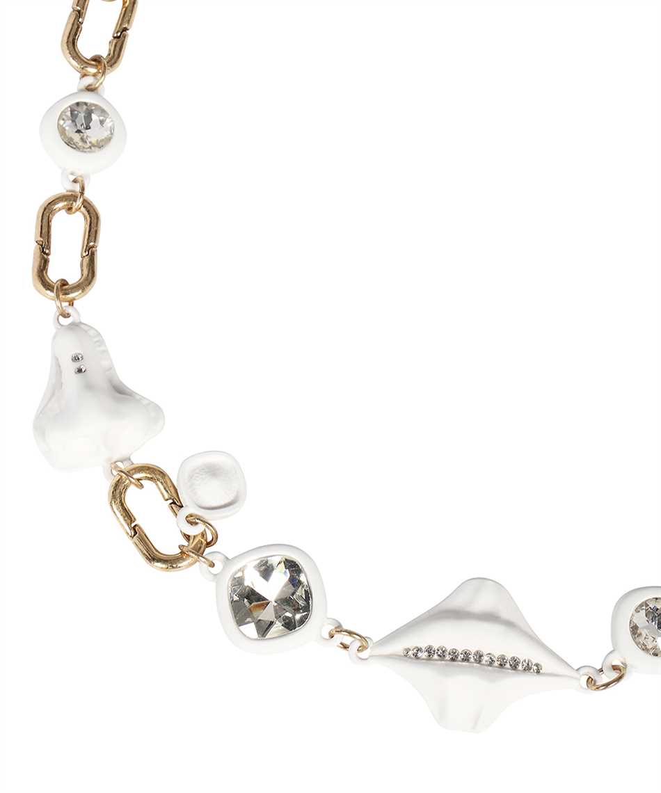 Weekend Max Mara Chain-link Charm Necklace In Gold