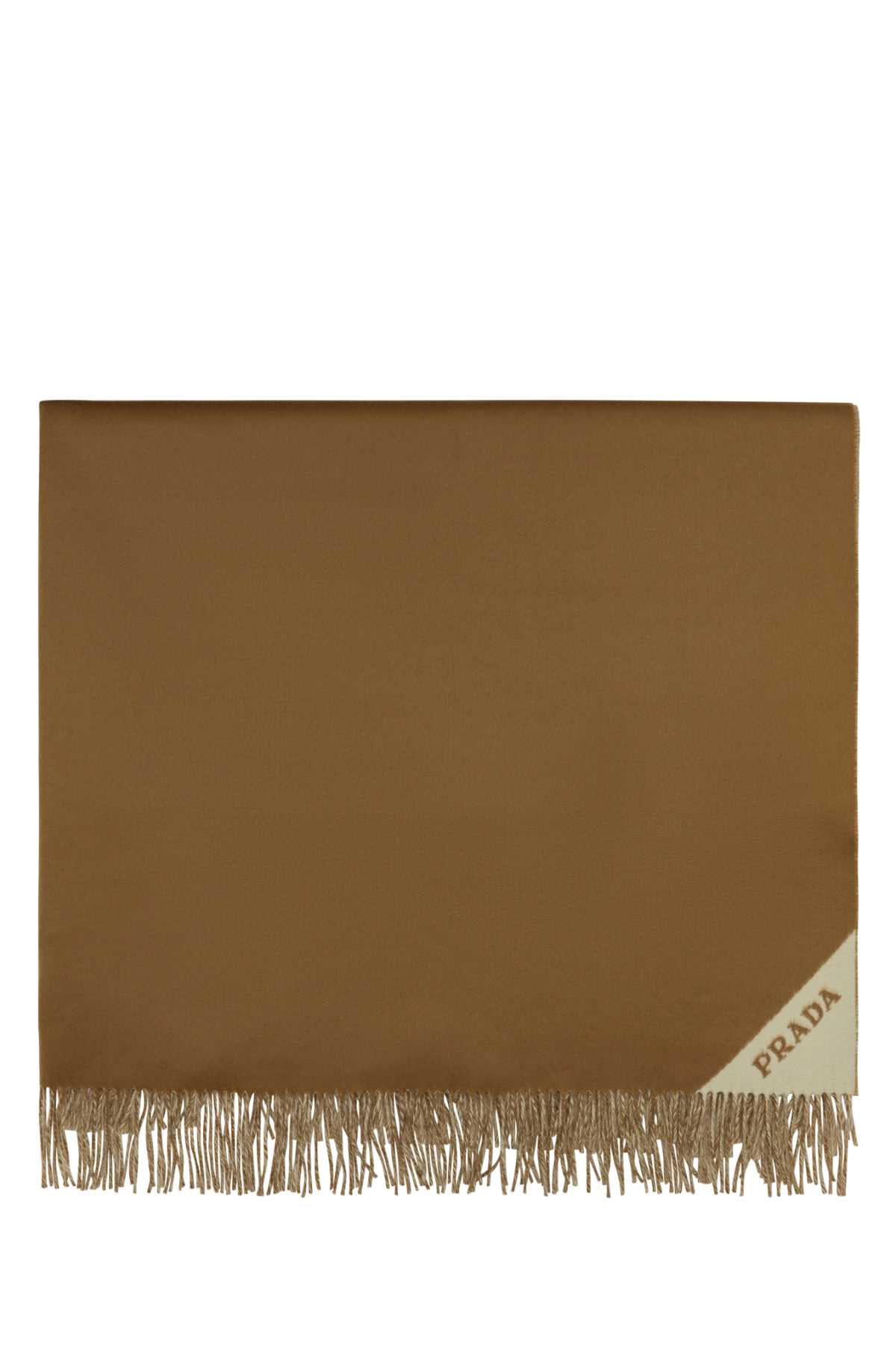 Prada Camel Cashmere Blanket