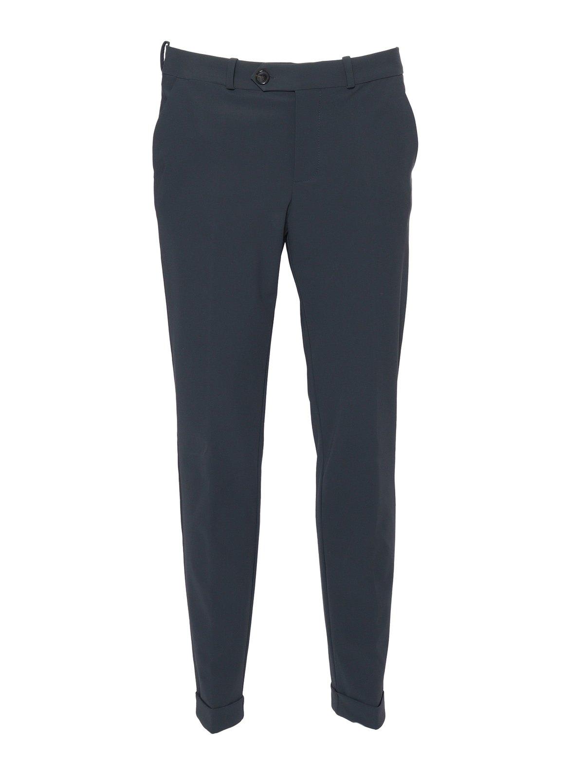 Rrd - Roberto Ricci Design Logo Detailed Mid-rise Trousers In Piombo