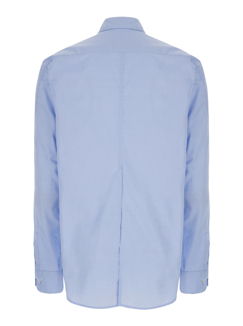 Shop Pinko Corea Popeline Shirt In Blu