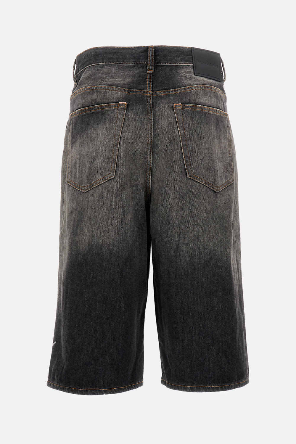 Acne Studios Denim Bermuda In Black