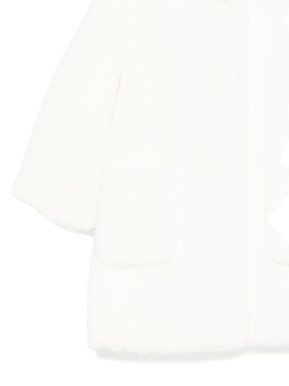 Twinset Kids Padded Down Jacket In White