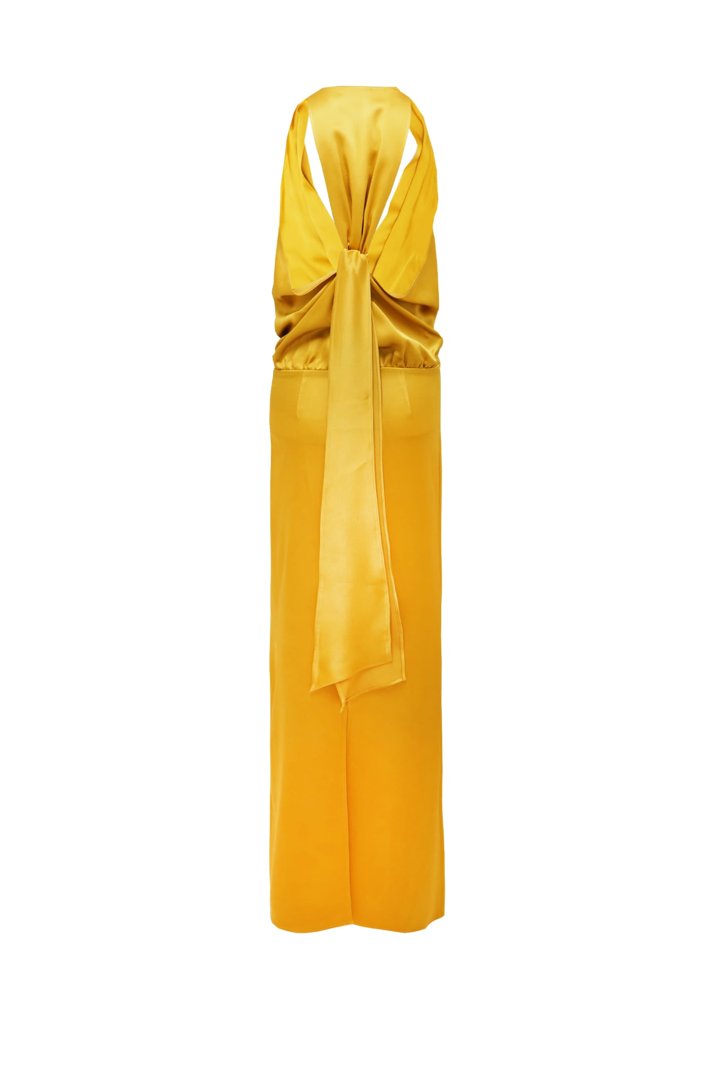 Shop Blumarine Dress In Yellow