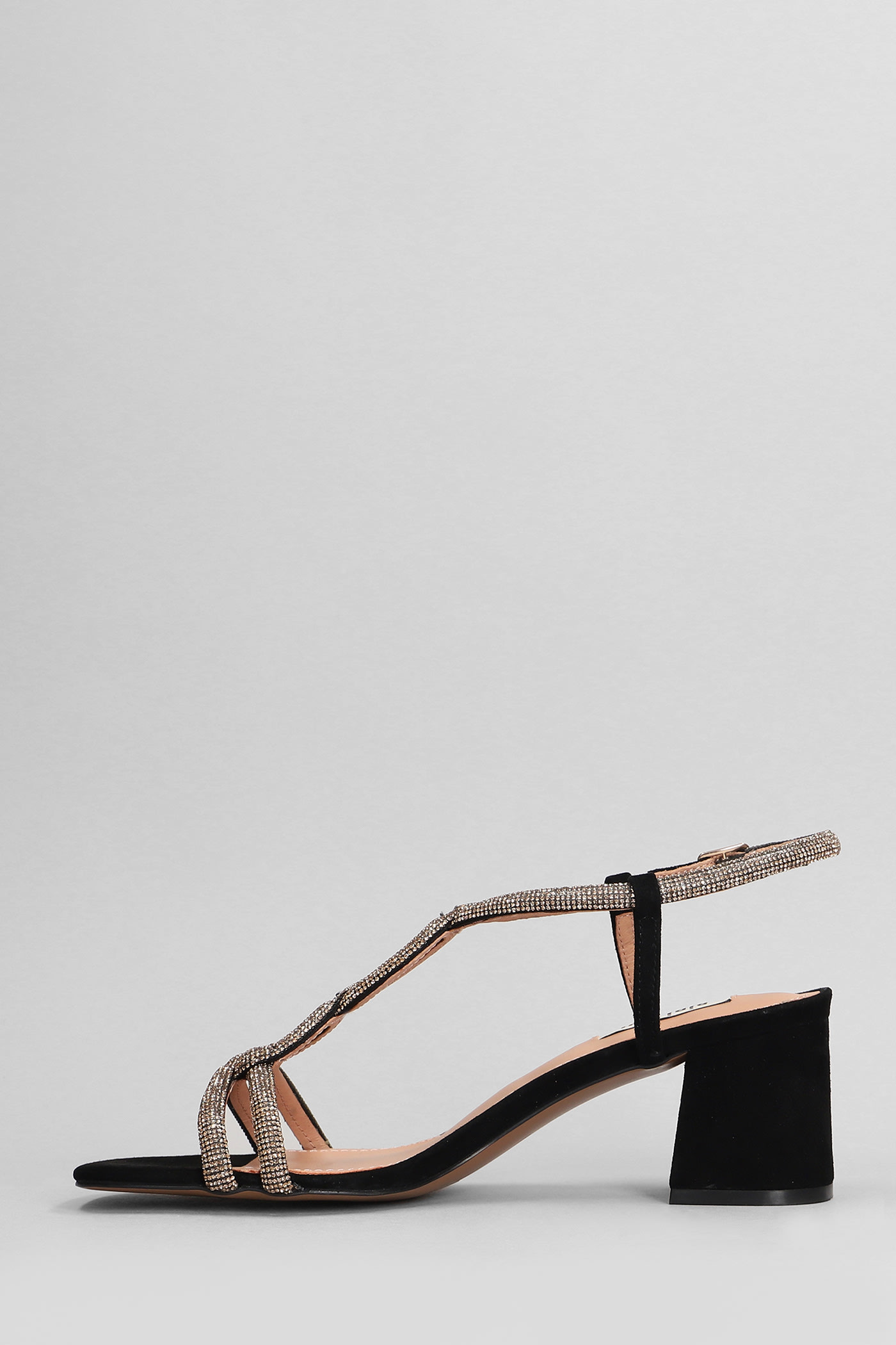 Shop Bibi Lou Tansy 60 Sandals In Black Suede