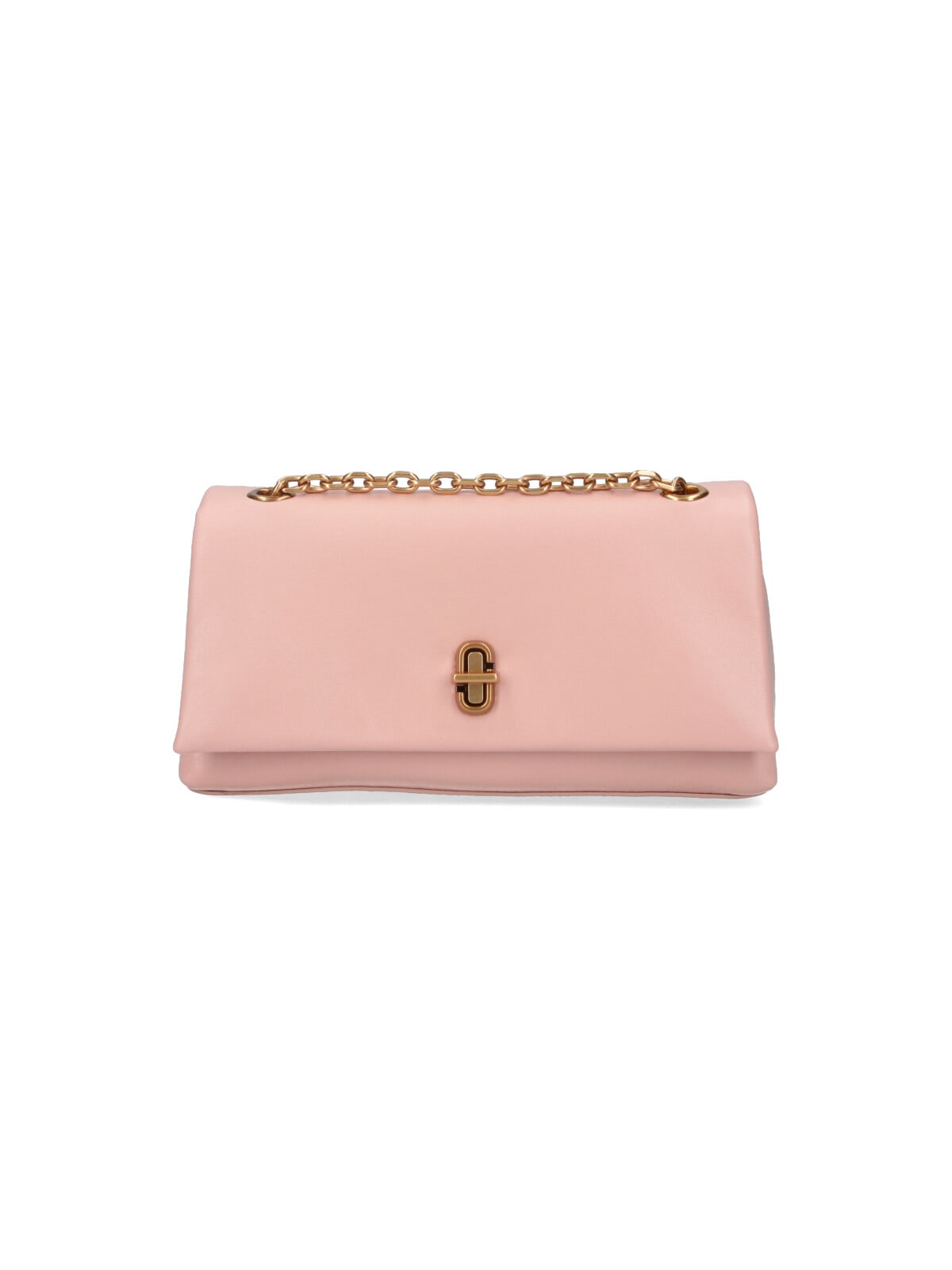 Marc Jacobs Shoulder Bag With Chain Strap And Metal Hardware In Pink
