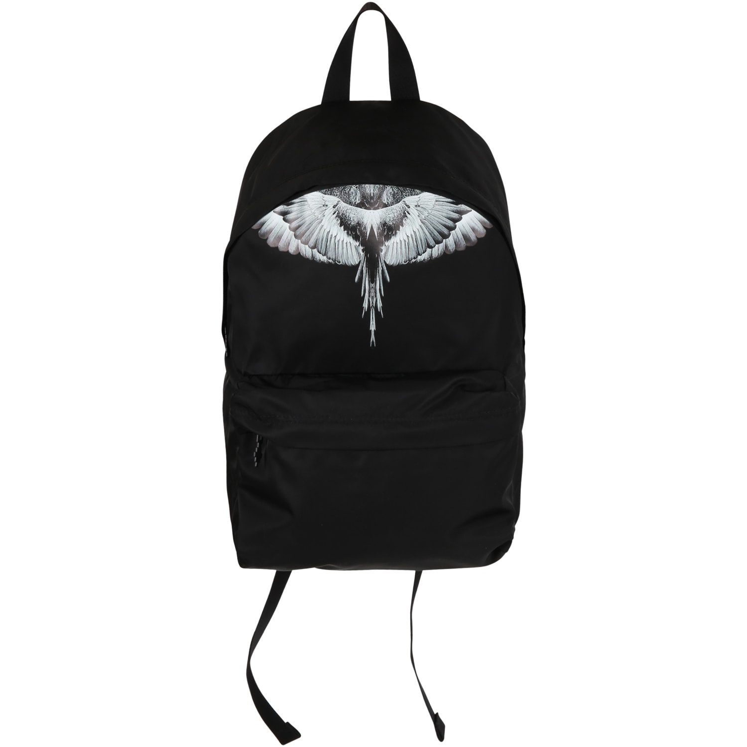 Marcelo Burlon Black Backpack For Boy With Wings