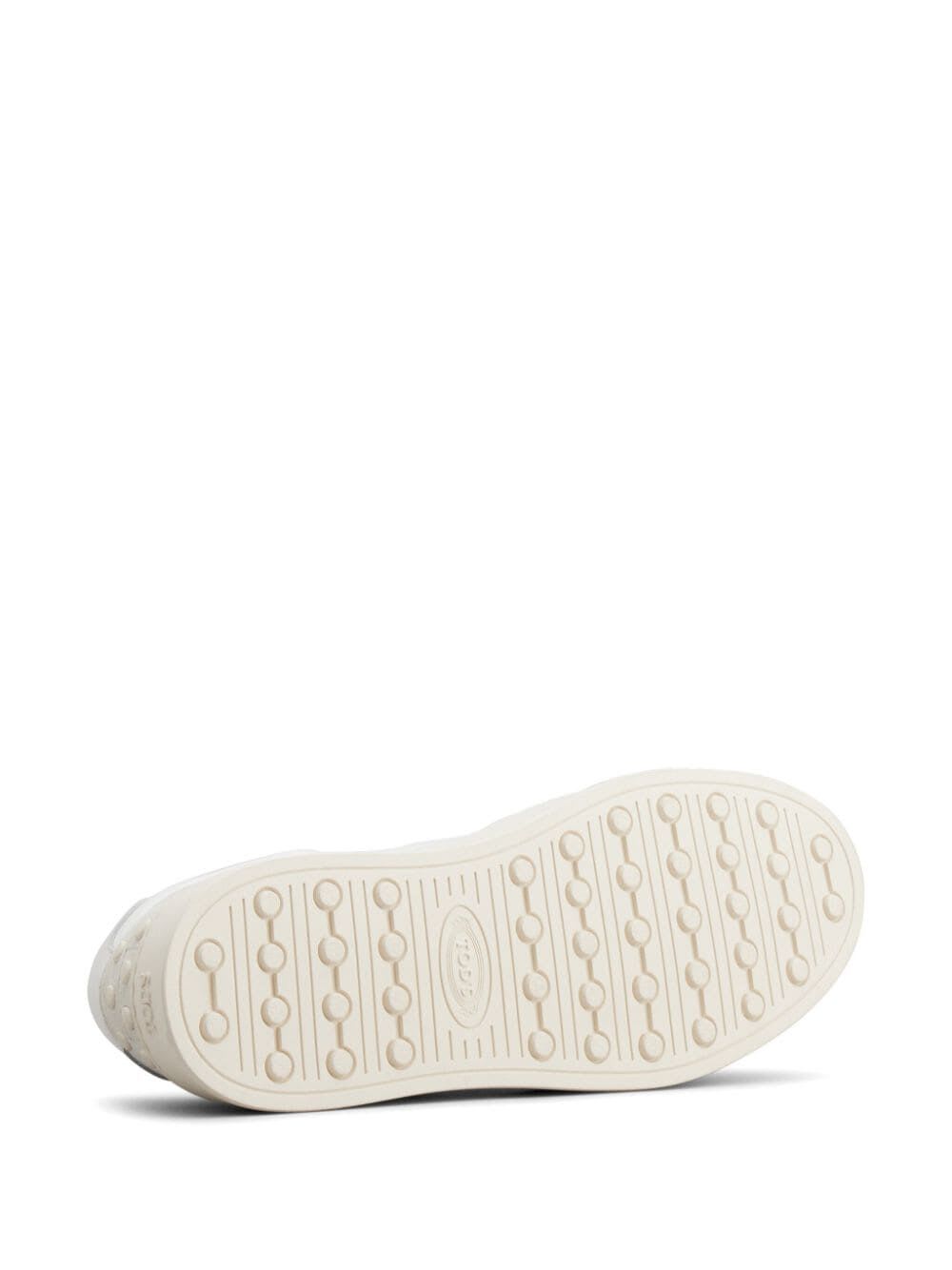 Shop Tod's Lace Up Shoes In White