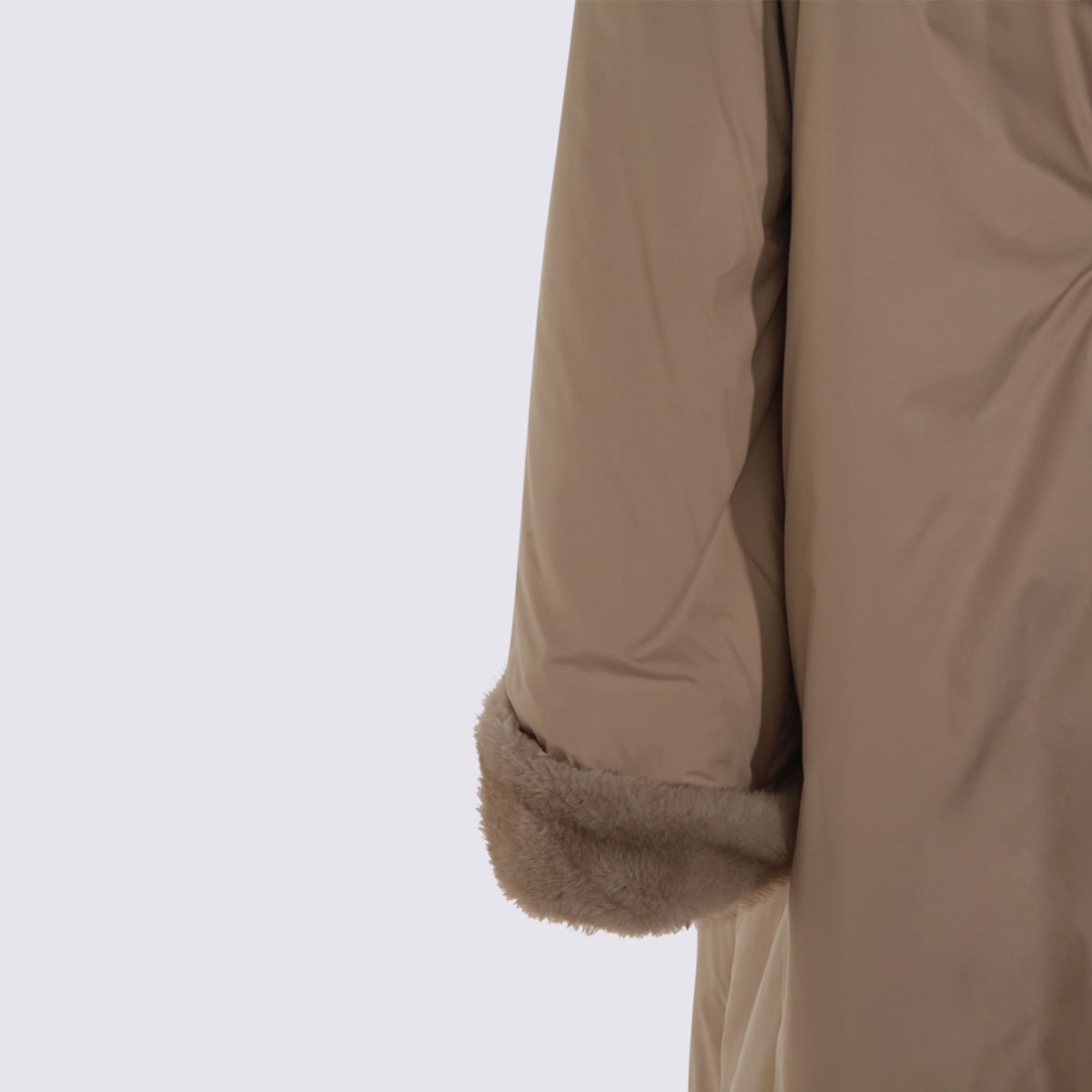 Antonelli Grey Gavi Down Jacket In Brown