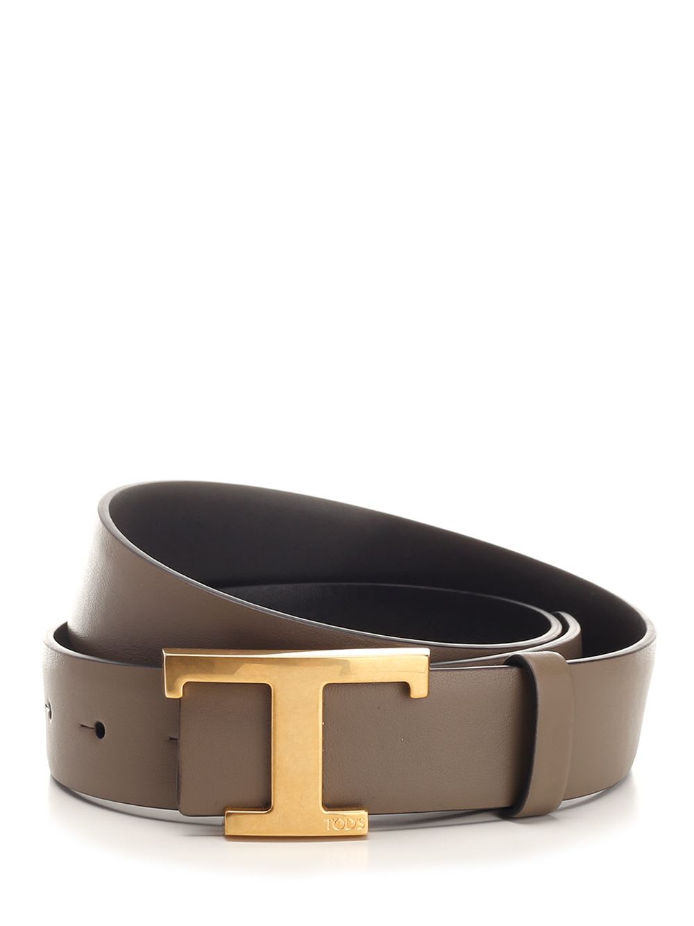 Tod's T Timeless Belt In Brown