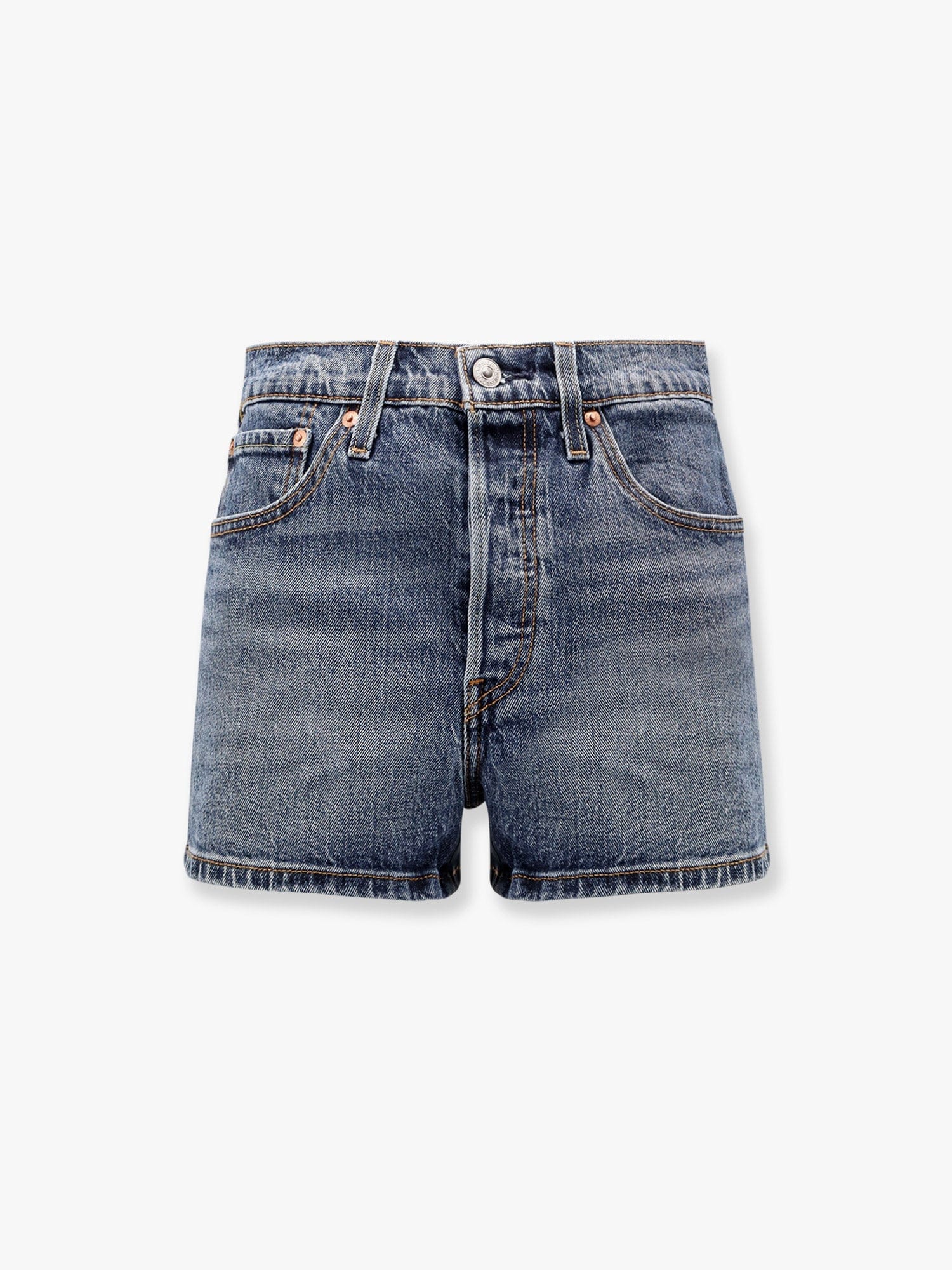 Levi's Cotton Shorts In Blue