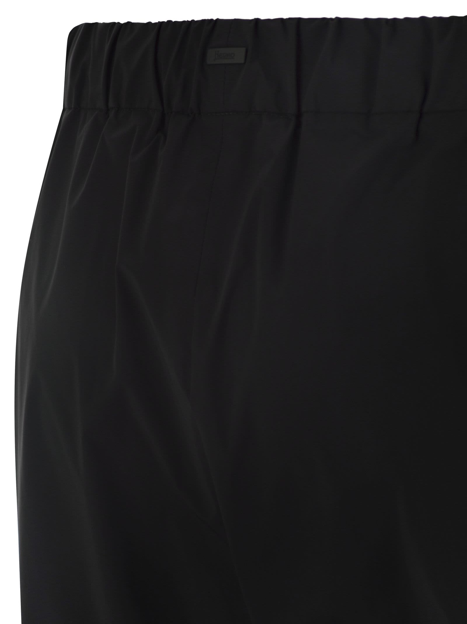 Herno Nylon Maestro Laminar Pant In Black