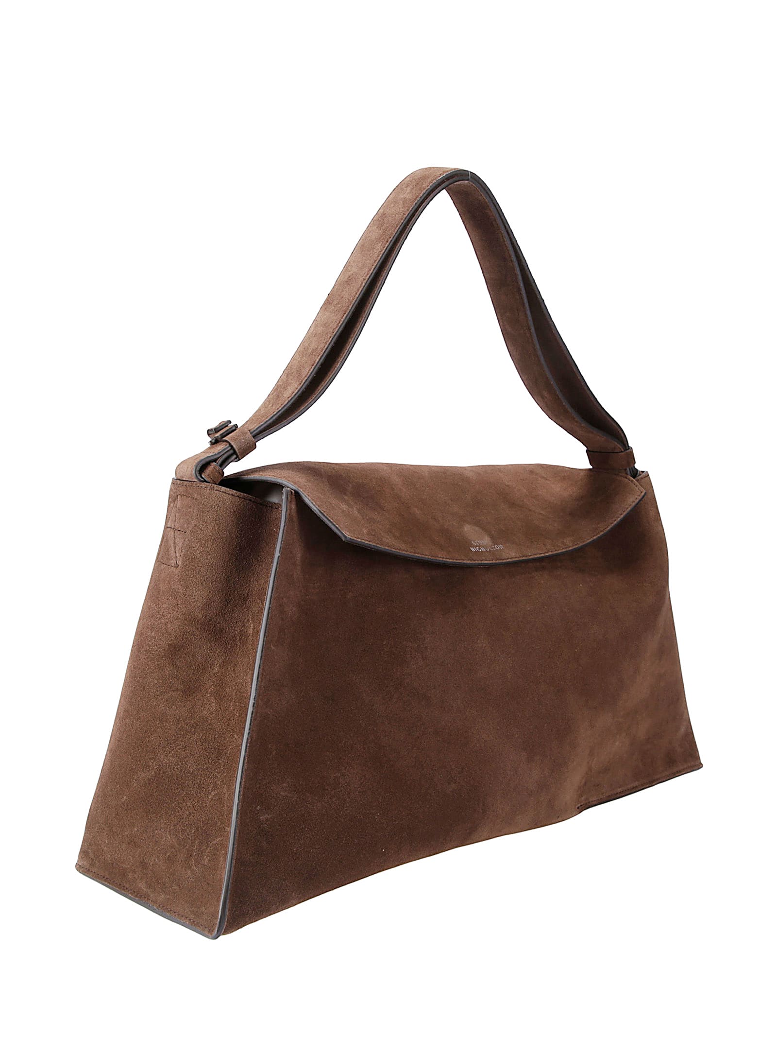 Studio Nicholson The Folded Shoulder Bag In Brown