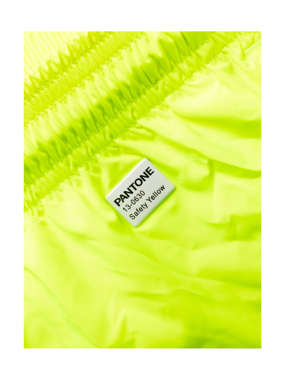 Shop Mc2 Saint Barth Ultralight Swim Short Pantone In Fluo Yellow