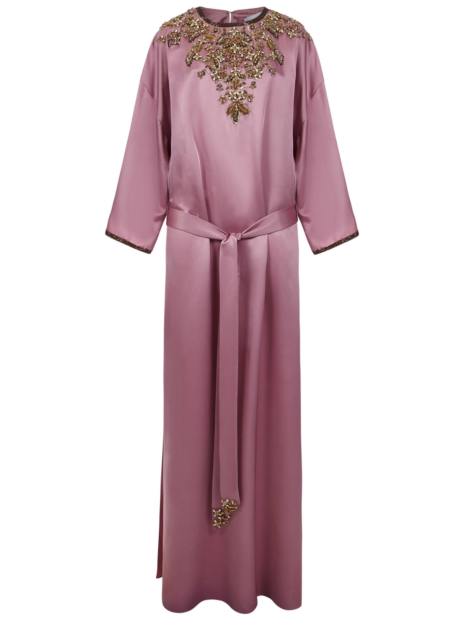 Marchesa Long Dress In Pink