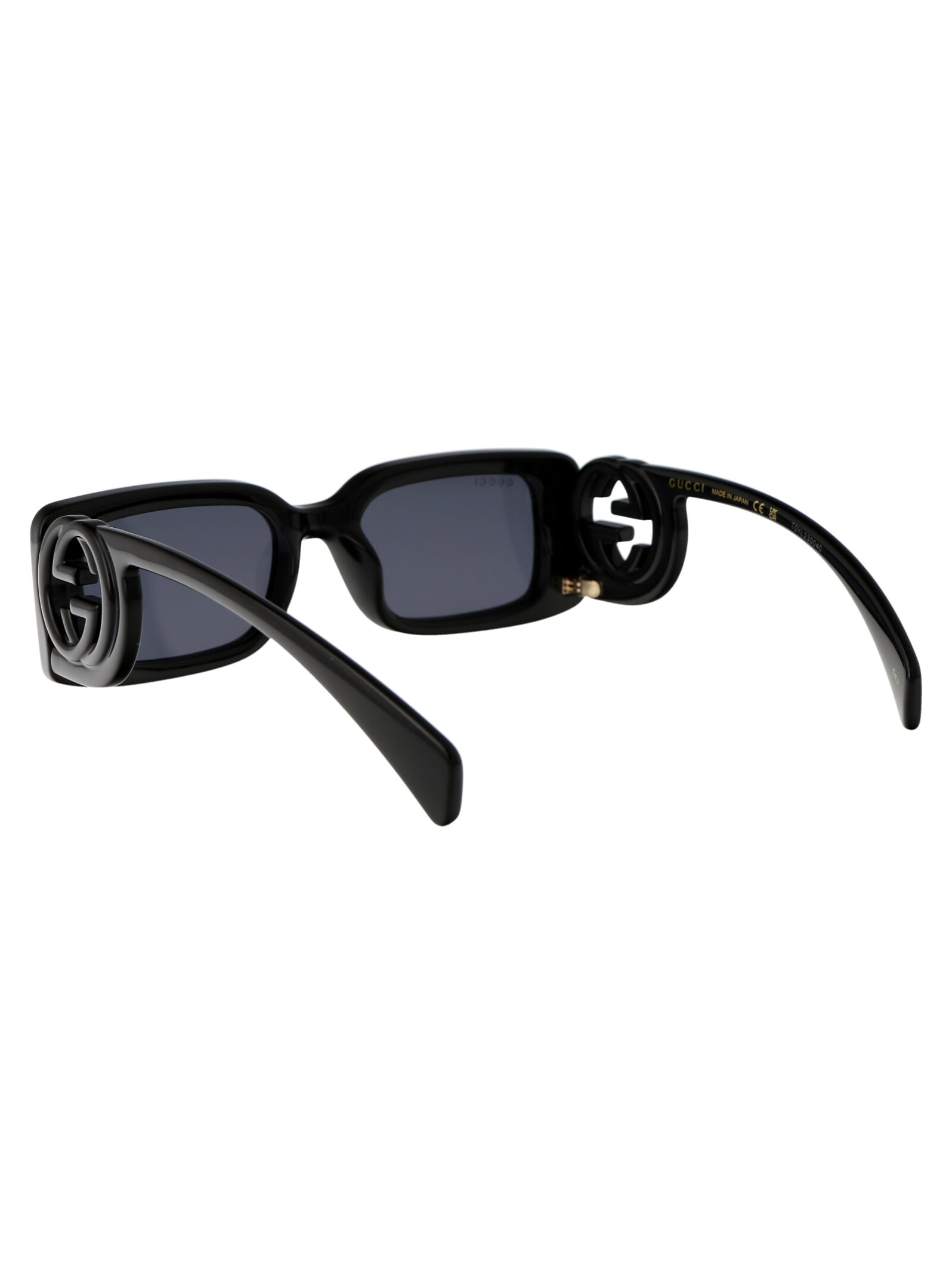 Shop Gucci Gg1325s Sunglasses In 001 Black Black Grey