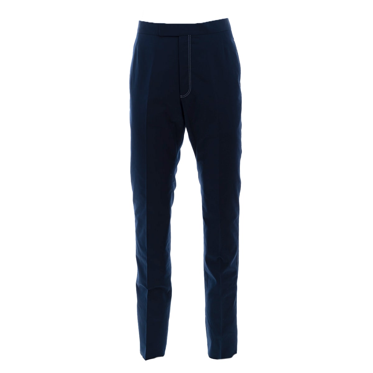 Thom Browne Cotton Pants In Navy