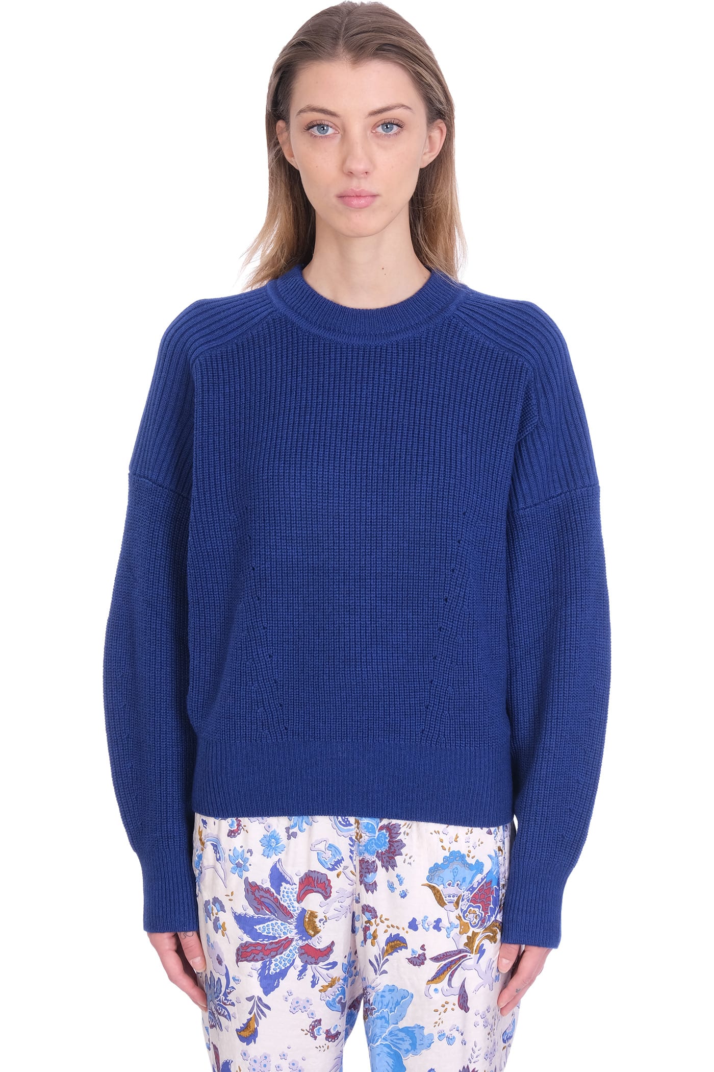 Isabel Marant Étoile Blow Knitwear In Blue Wool