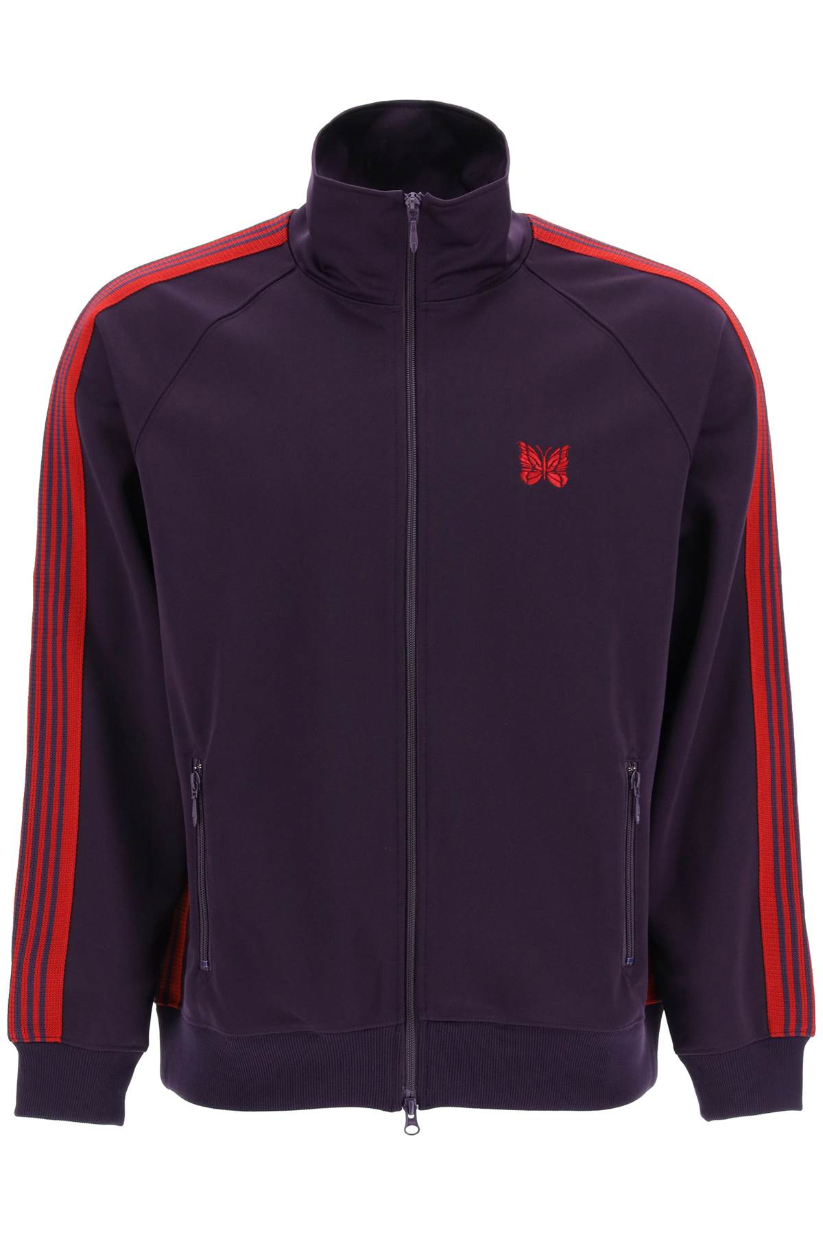 NEEDLES TRACK JACKET WITH STRIPED BANDS