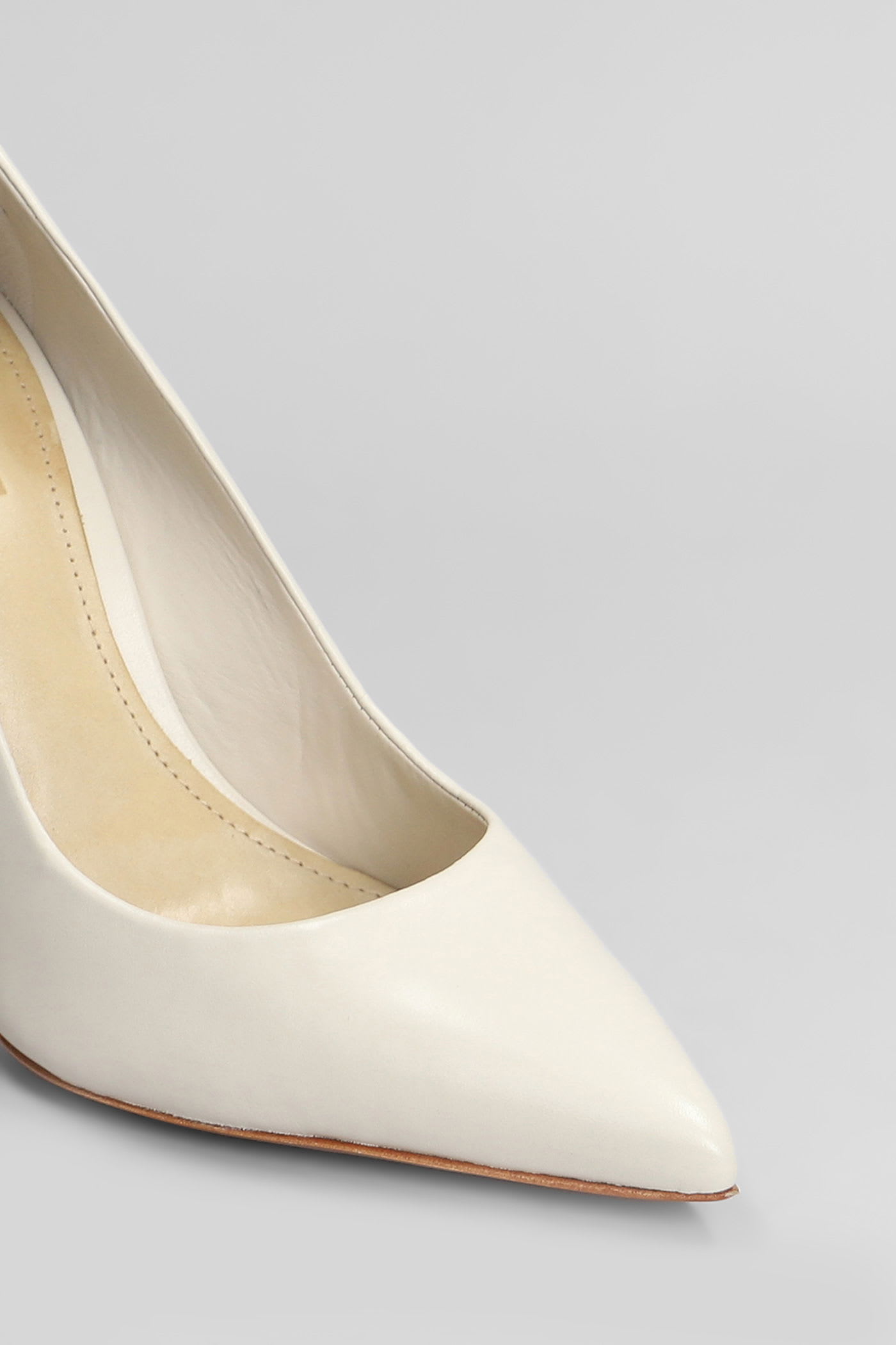 Schutz Caiolea Pumps In White Leather In White