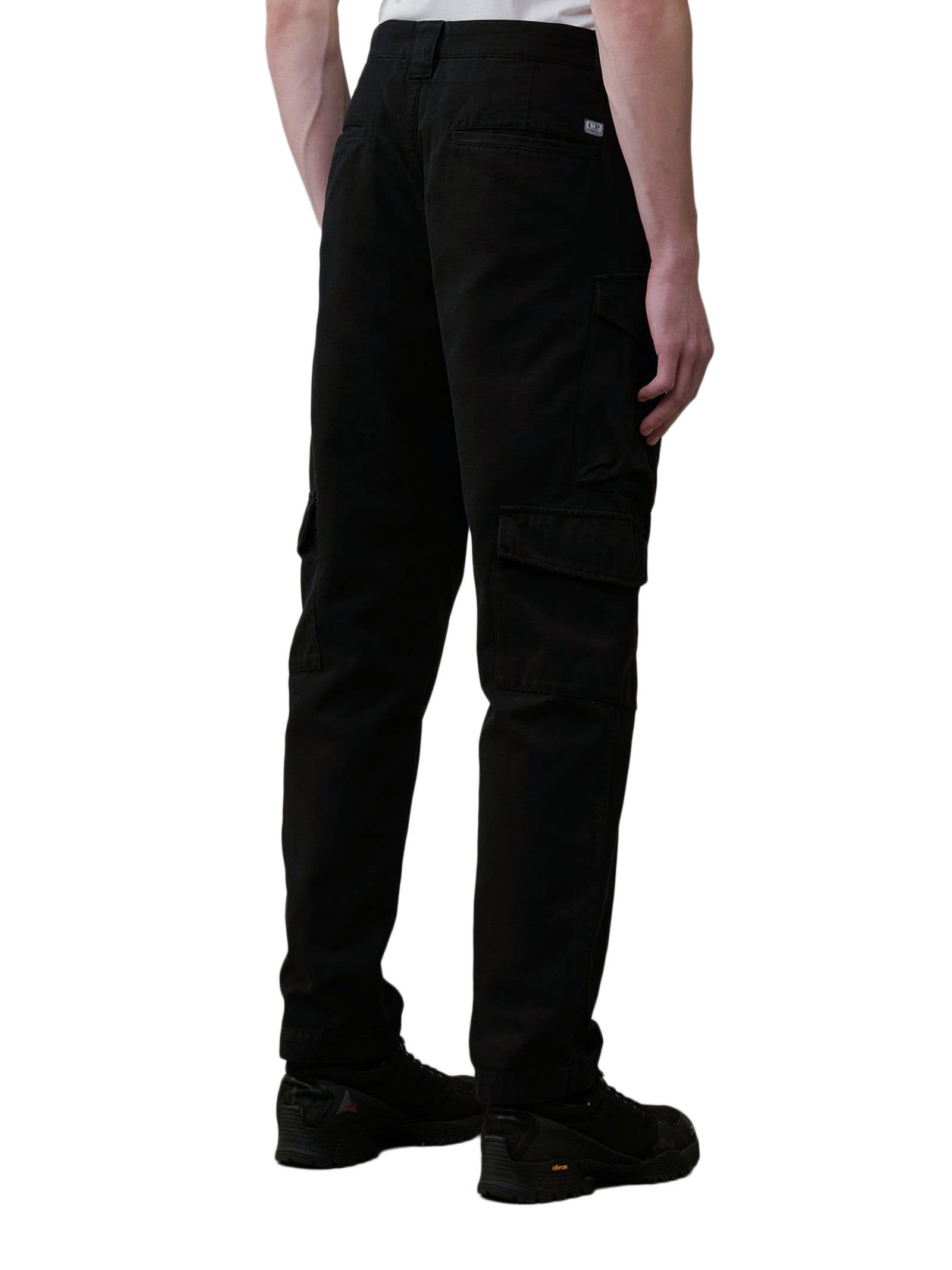 Shop C.p. Company C.p.company Trousers Black