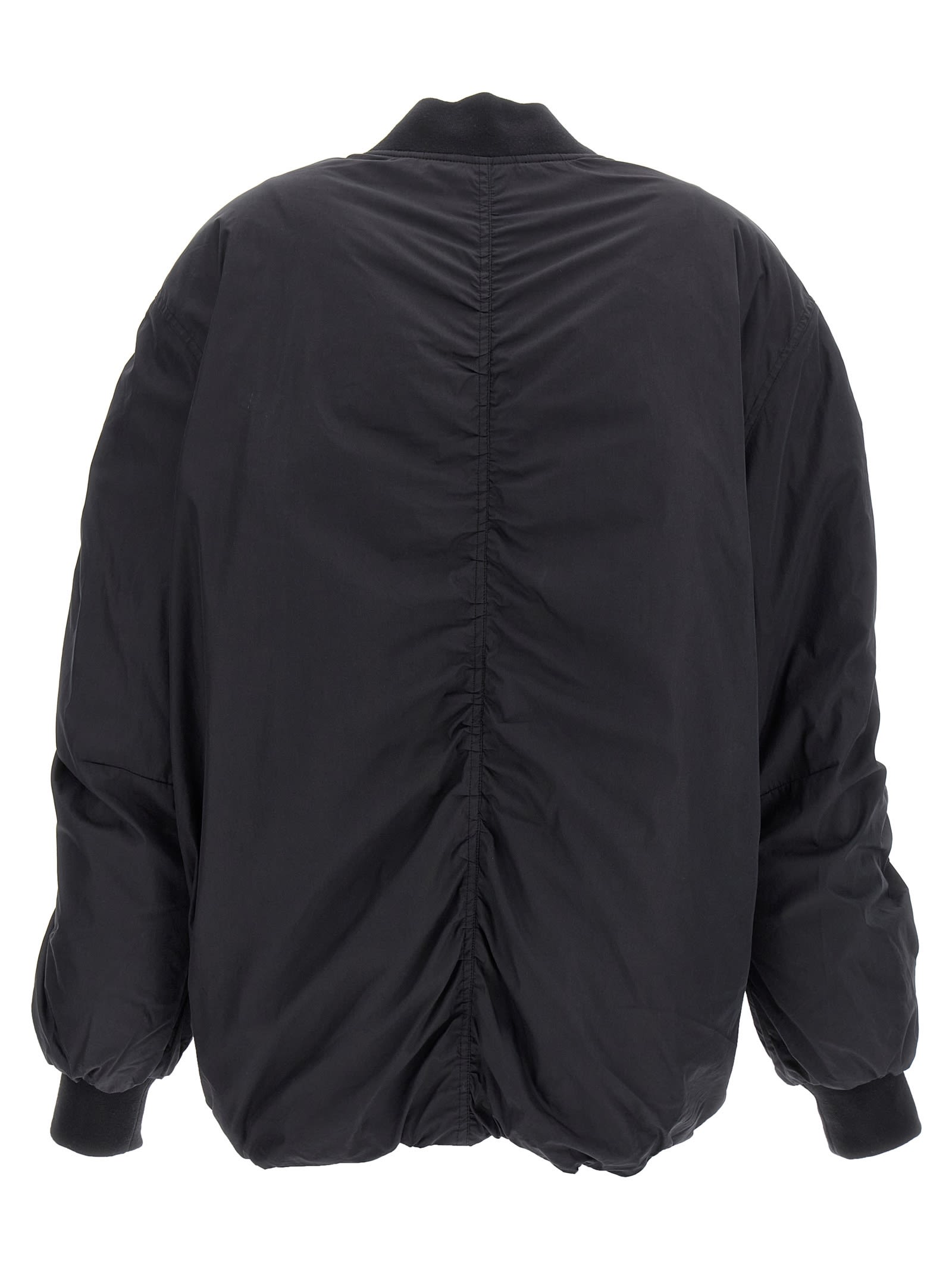 Shop Marant Etoile Coleen Bomber Jacket In Black