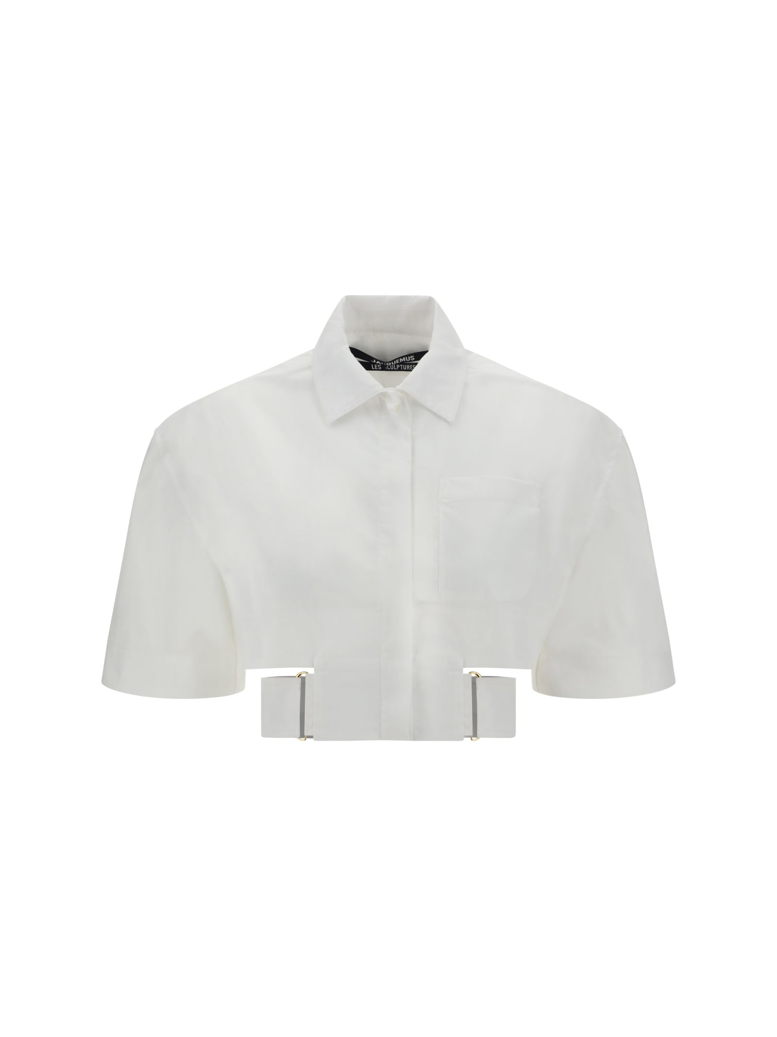 Shop Jacquemus Bari Shirt In White