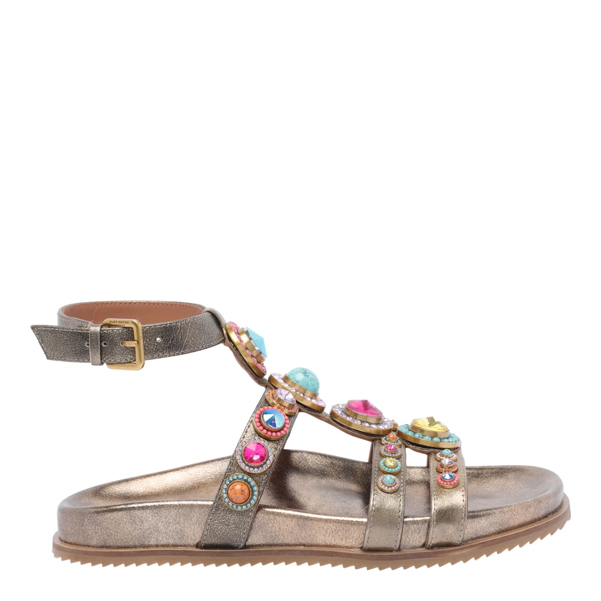 Kurt Geiger Octavia Flexi Gladiator Sandals In Multi